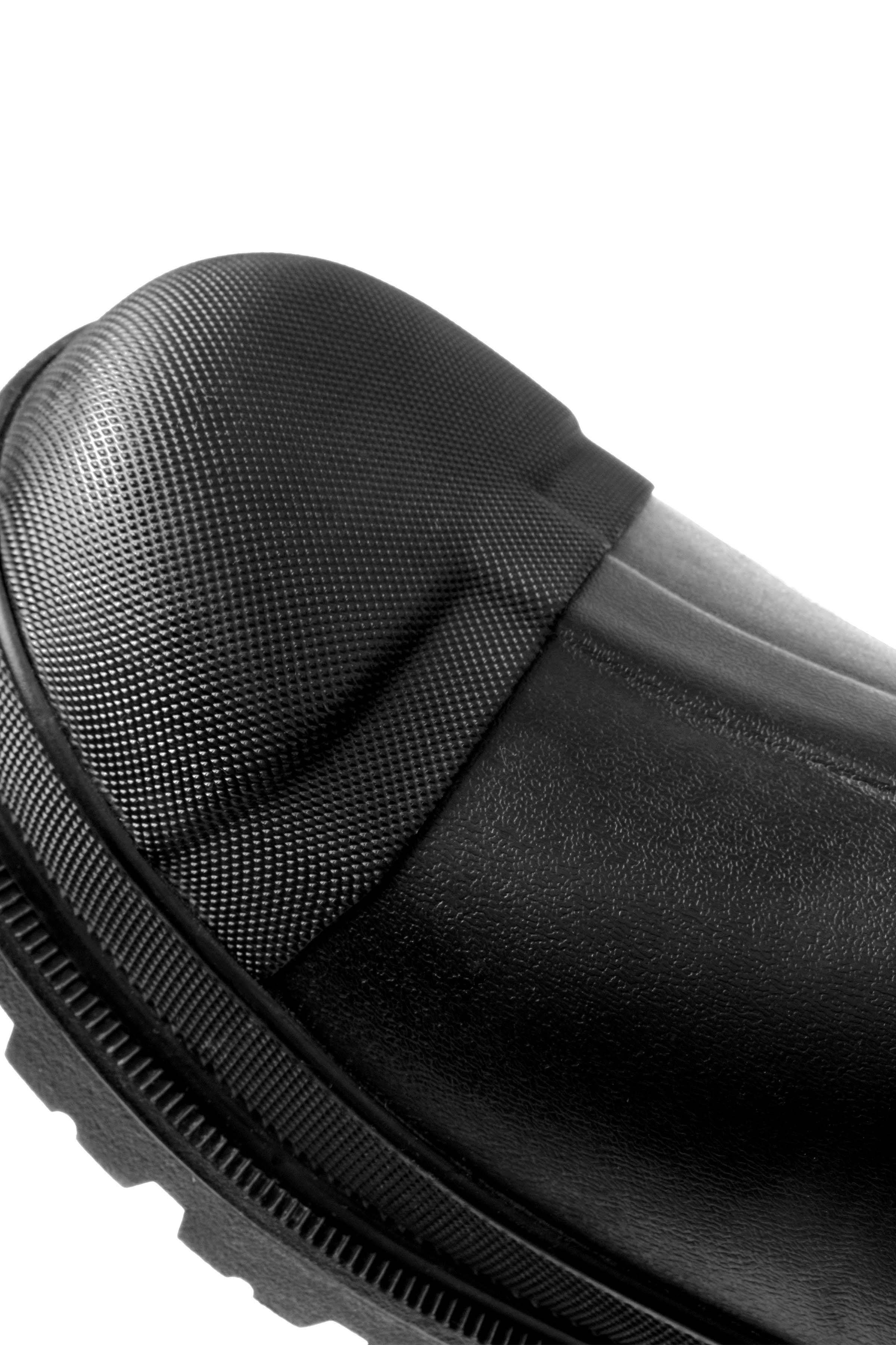 Trudave Men's Tall Waterproof Work Boots with Steel Toe – IronShield Series