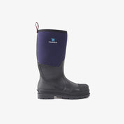 Trudave Men's 6mm Neoprene Anti Slip Rubber Rain Boots for Working & Hunting - Blue