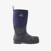 Trudave Men's 6mm Neoprene Anti Slip Rubber Rain Boots for Working & Hunting - Blue