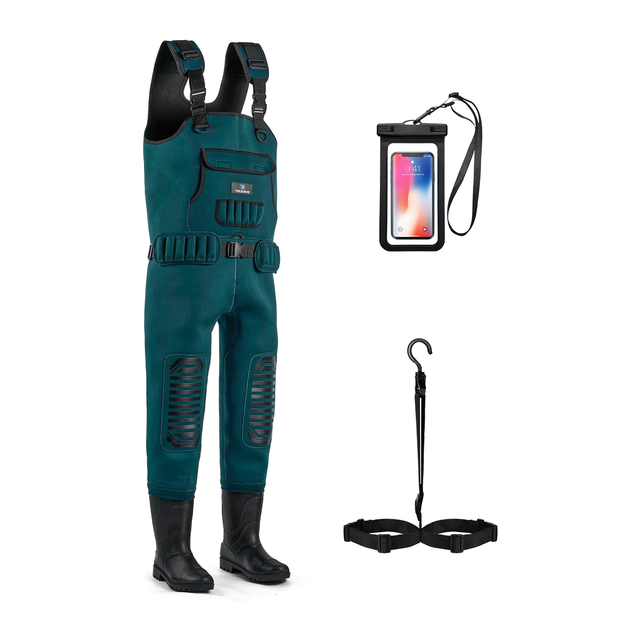 Trudave Men's 4mm Neoprene Hunting & Fishing Waders – DeltaTrek Series