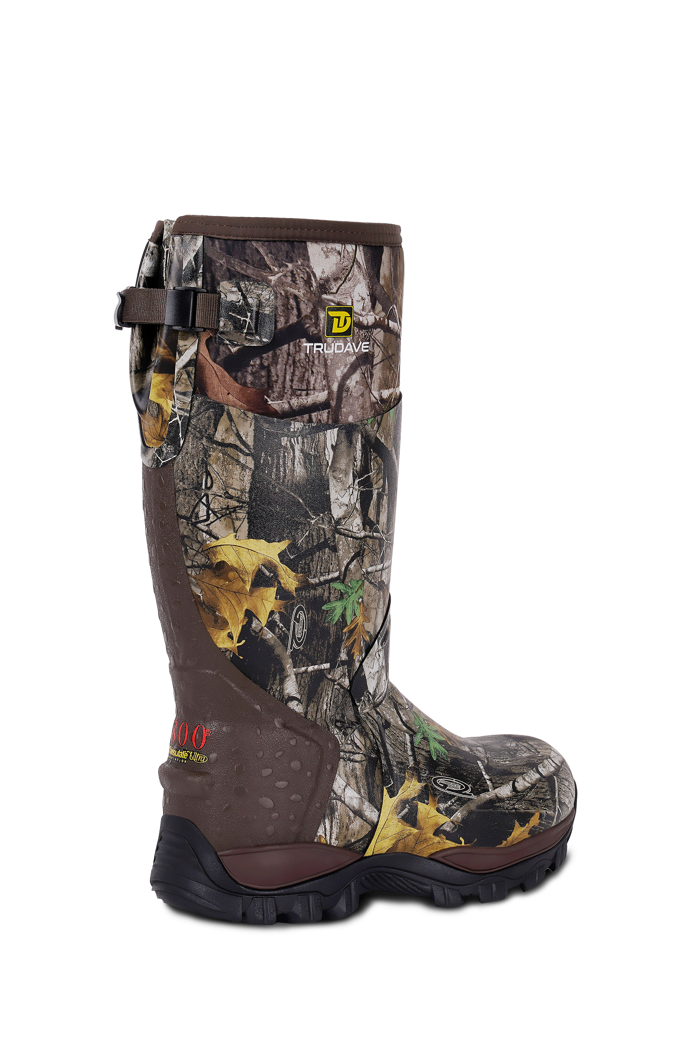 Trudave Men's Tall Waterproof Camo Hunting Boots – WildGuard Series