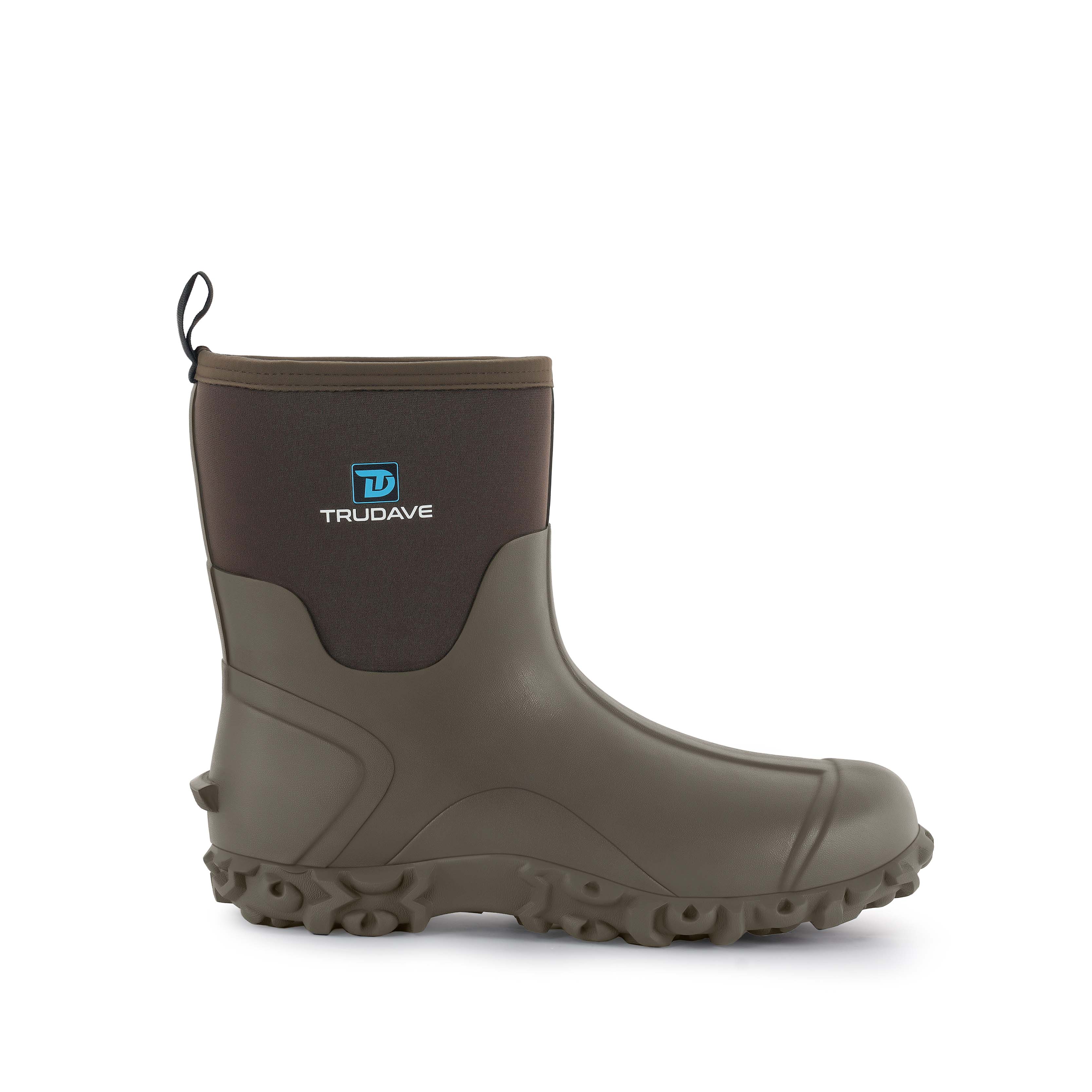 RUBBER N' ROAD ビブタイツ ダークグレー Size M Trudave AquaGrip Series Men's Waterproof Garden, Farm & Rain Boots
