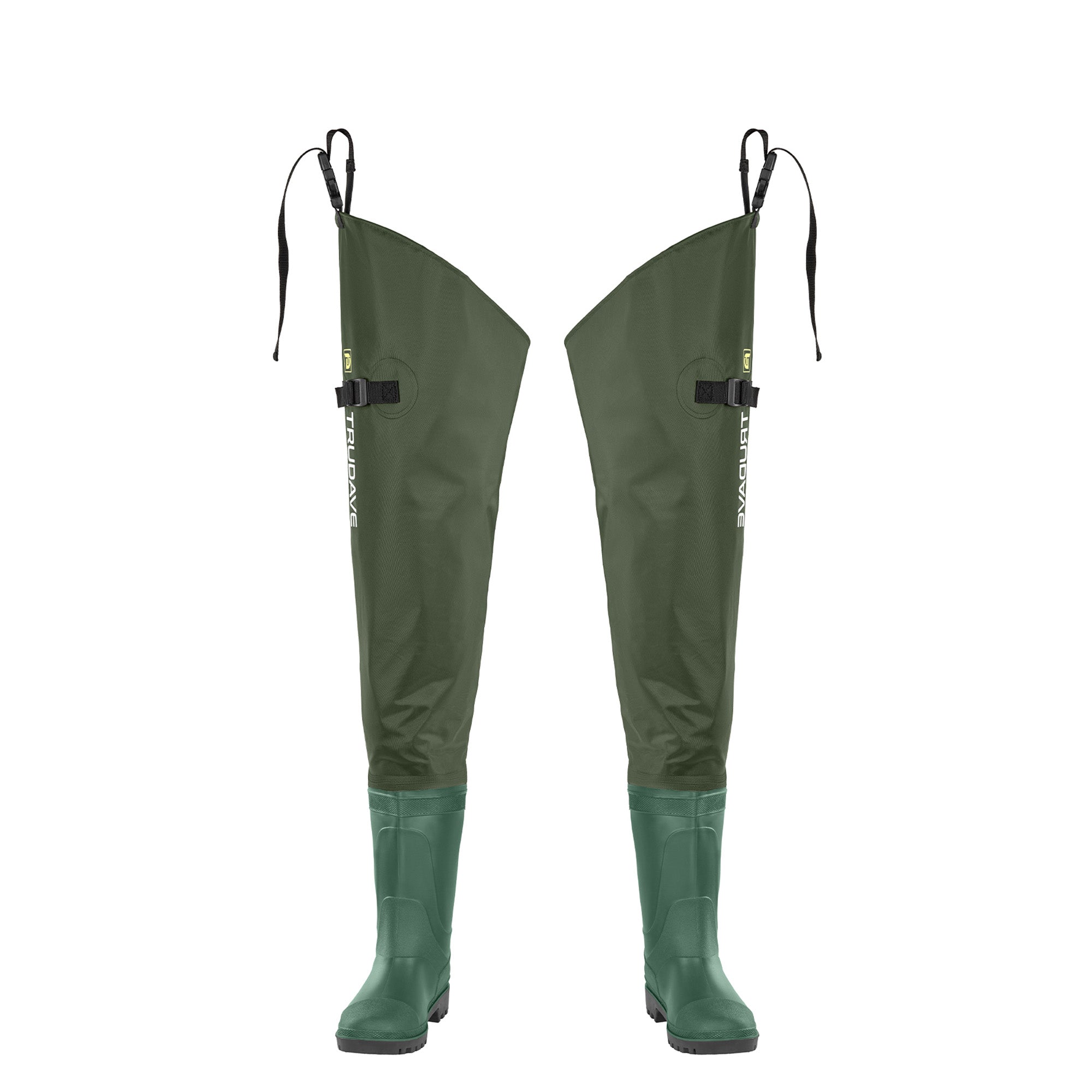 Trudave  Hip Waterproof Waders with Boots – StreamFlex Series