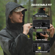 Trudave Waterproof Rain Suits for Men