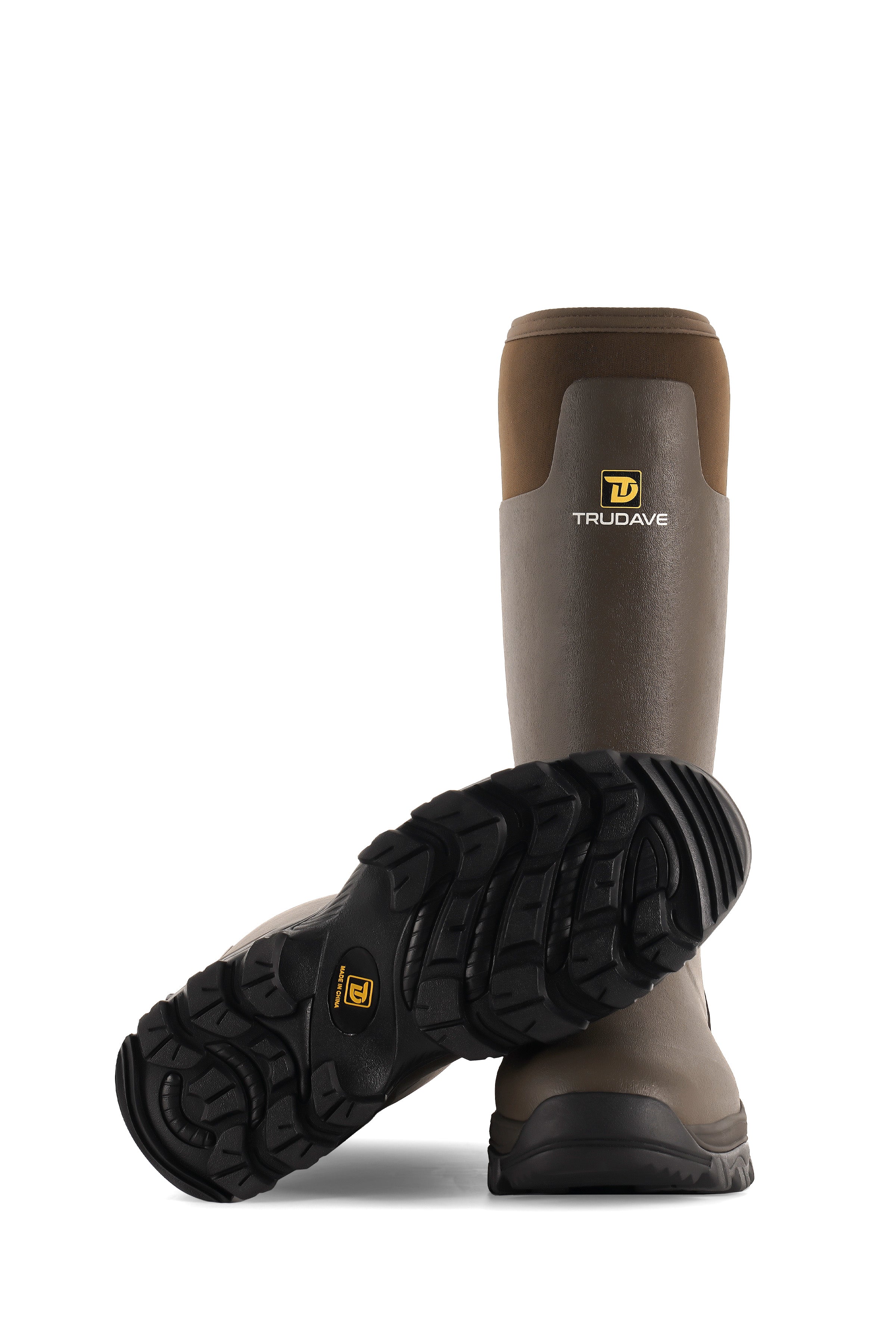 Trudave Men's Tall Waterproof Hunting Boots – StreamTrek Series