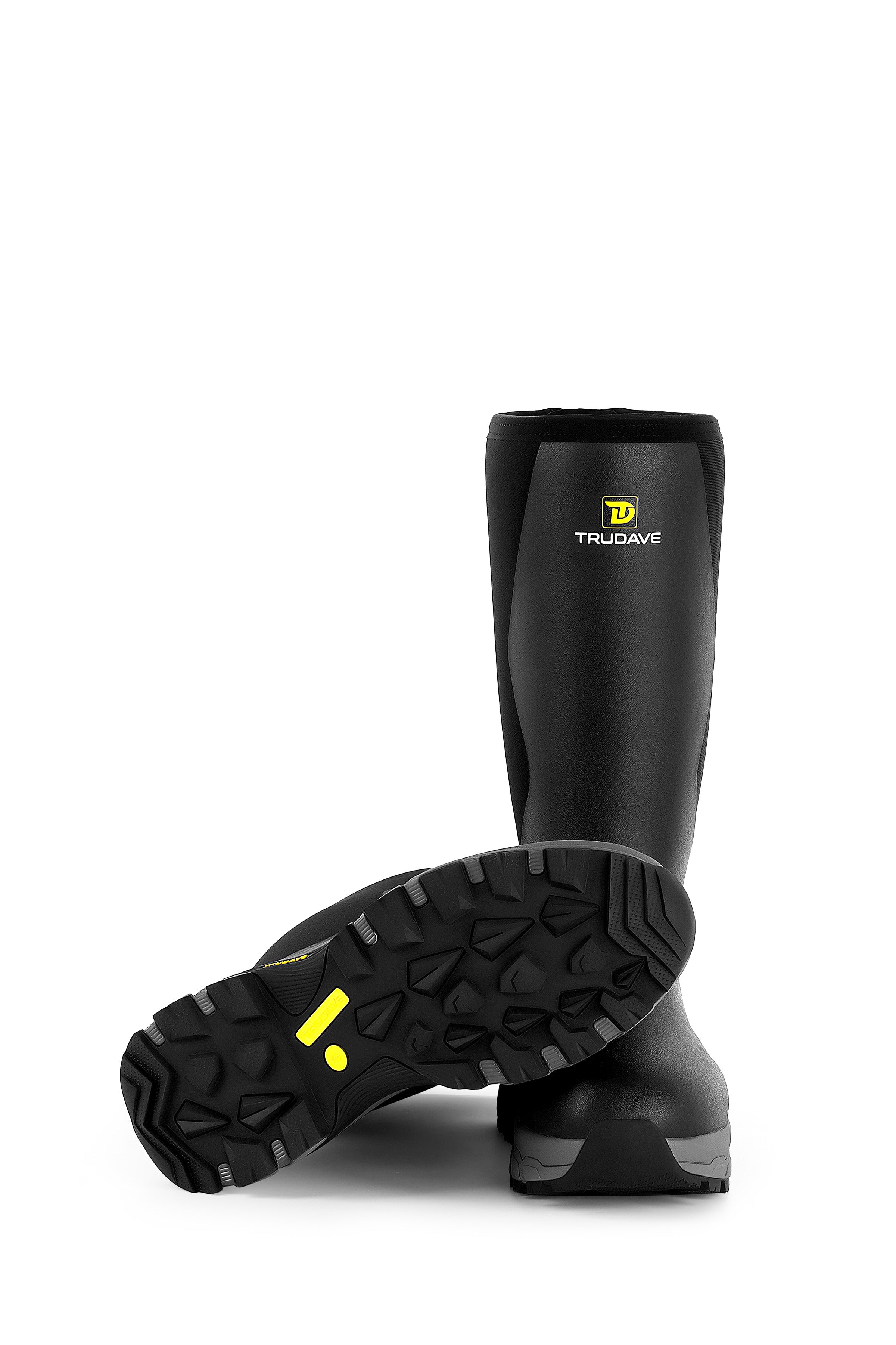 Trudave Men's Waterproof Snake-Resistant Hunting Boots with Steel Shank