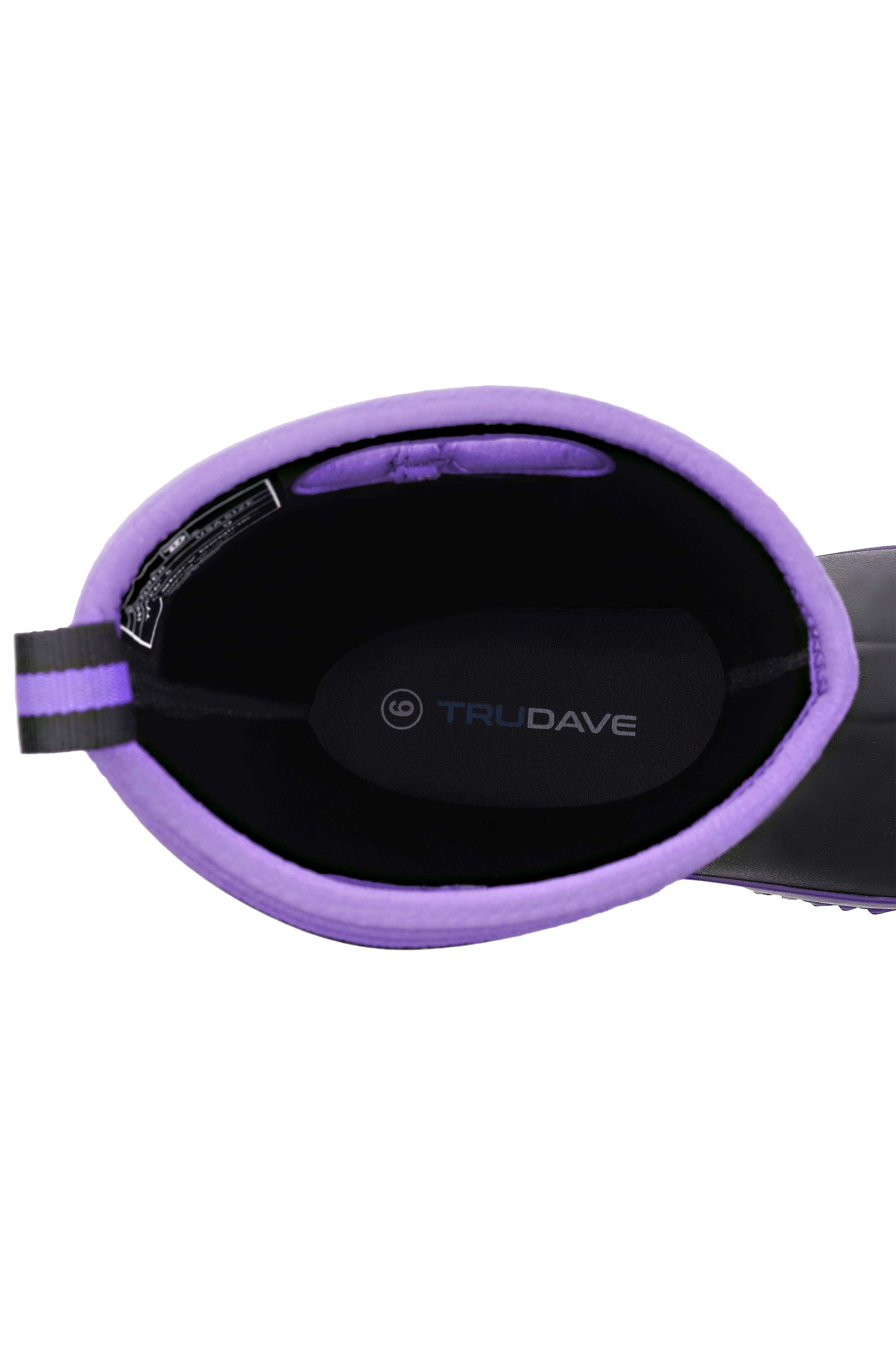 Trudave BloomBoot Series Women's Waterproof Neoprene Garden Rain Boots – Mid-Calf Rubber Design