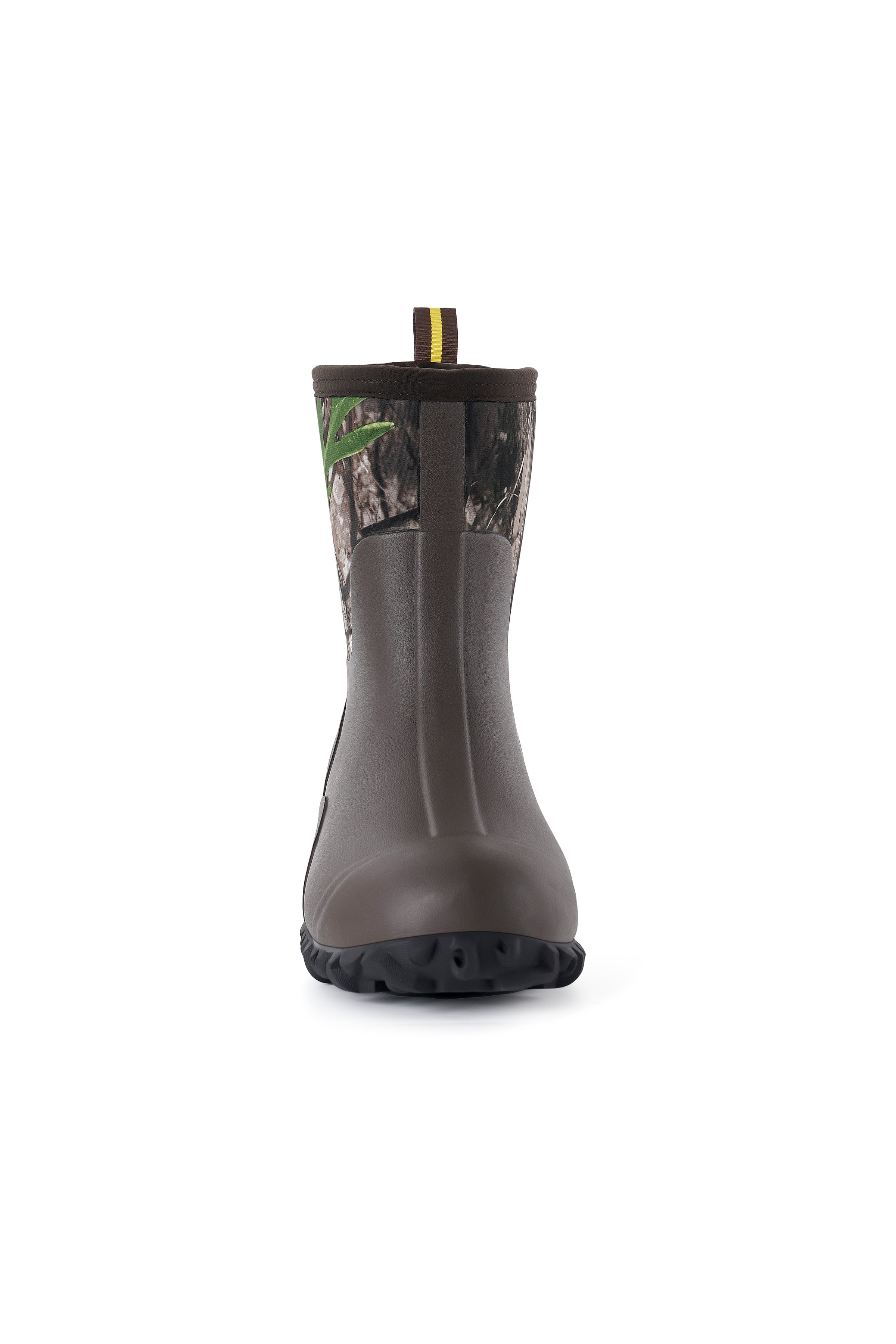 Trudave AquaGrip Series Men's Waterproof Garden, Farm & Rain Boots – Mid-Calf Rubber Work Boots