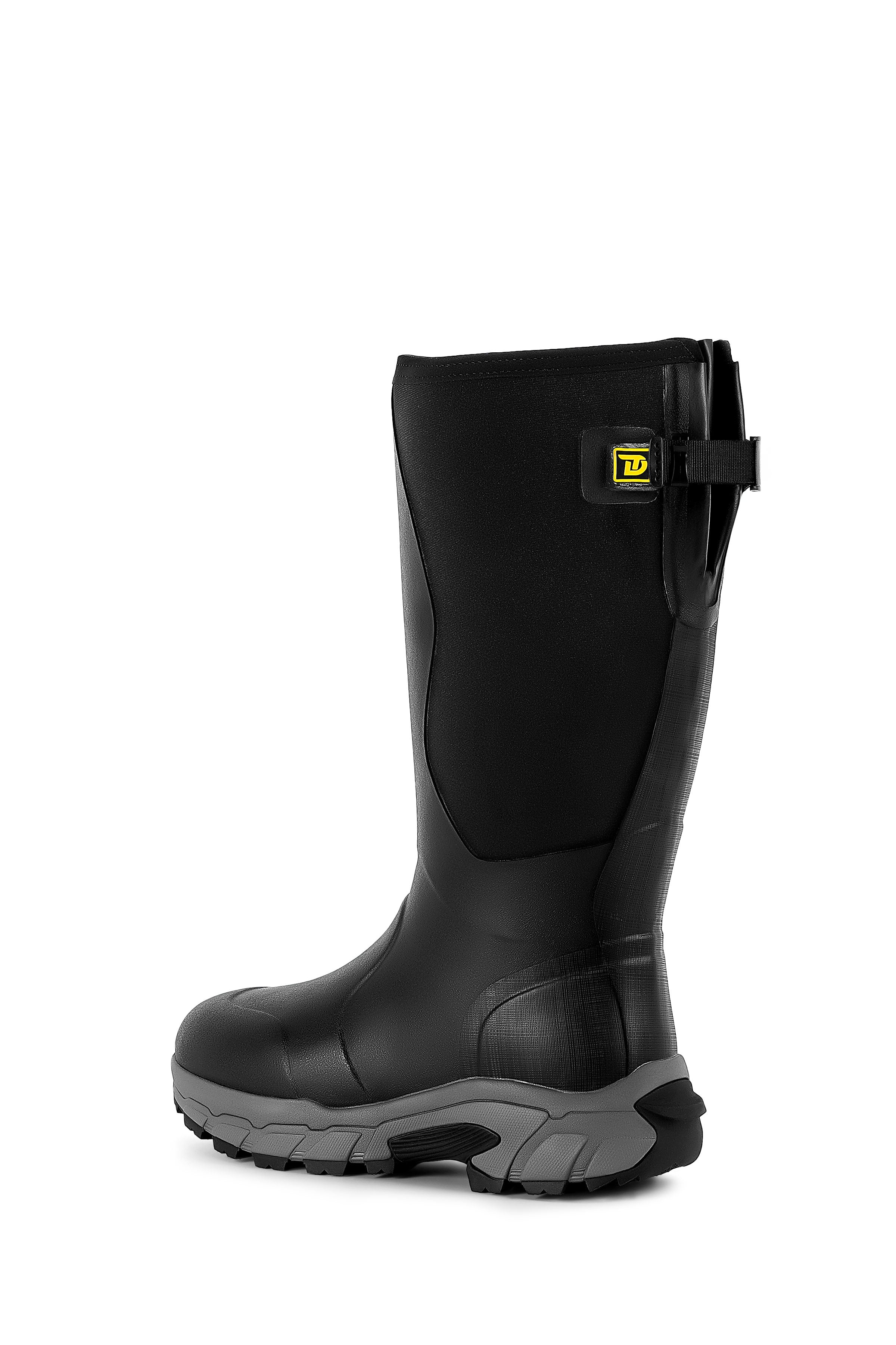 Trudave Men's Waterproof Snake-Resistant Hunting Boots with Steel Shank