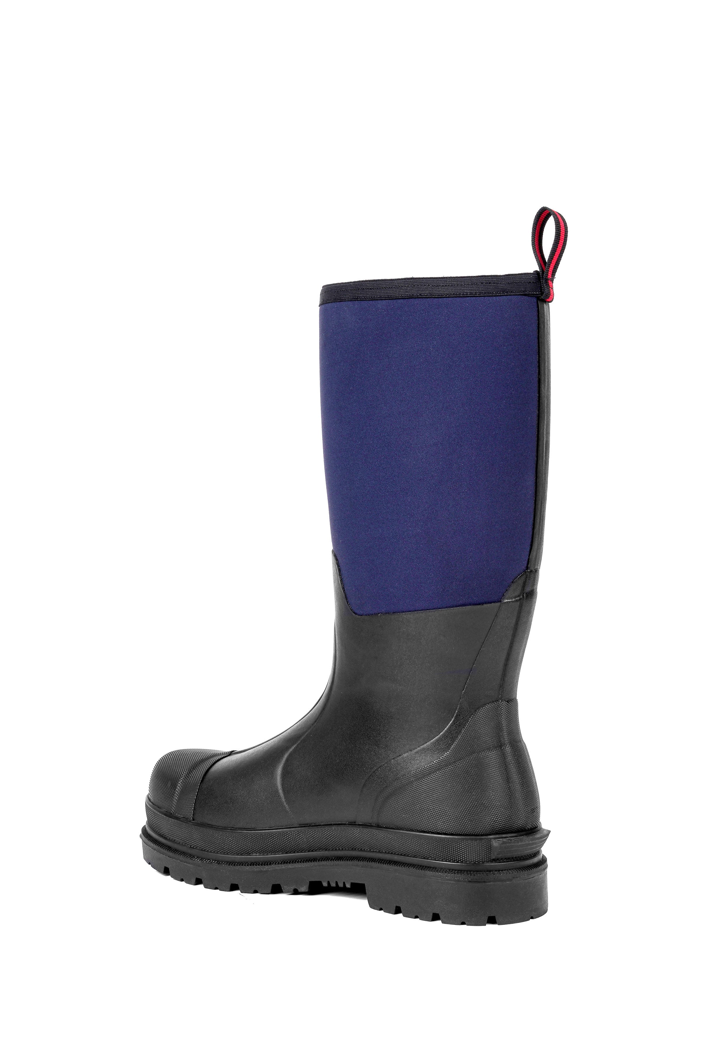 Trudave Men's Tall Waterproof Work Boots with Steel Toe – IronShield Series