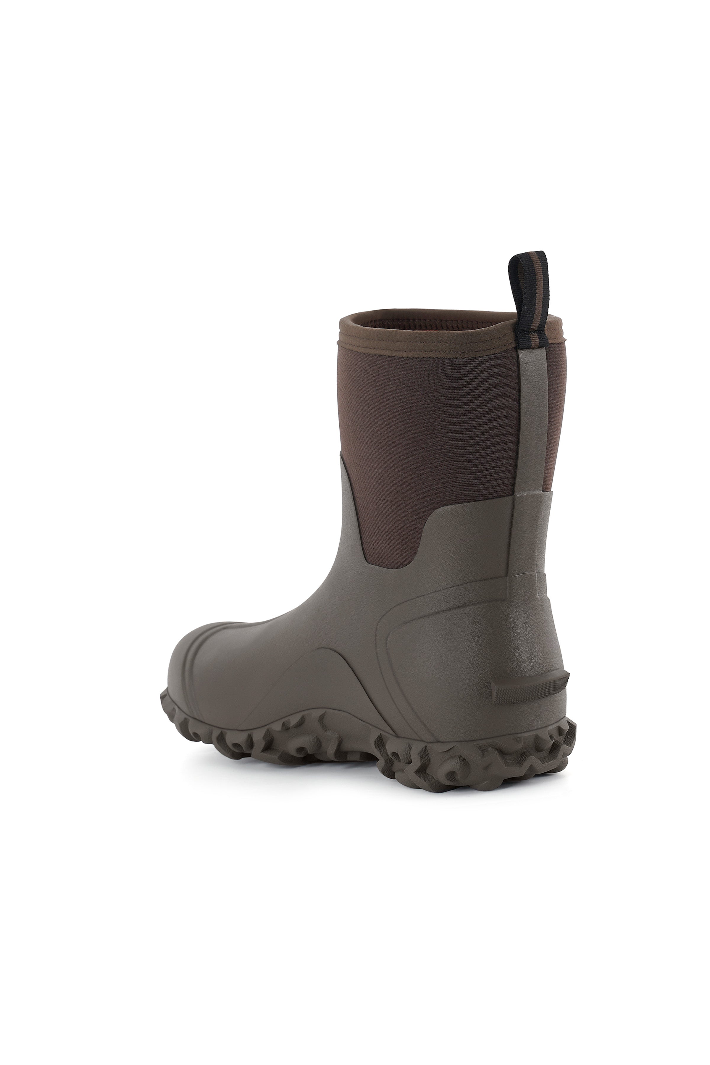 Trudave AquaGrip Series Men's Waterproof Garden, Farm & Rain Boots – Mid-Calf Rubber Work Boots