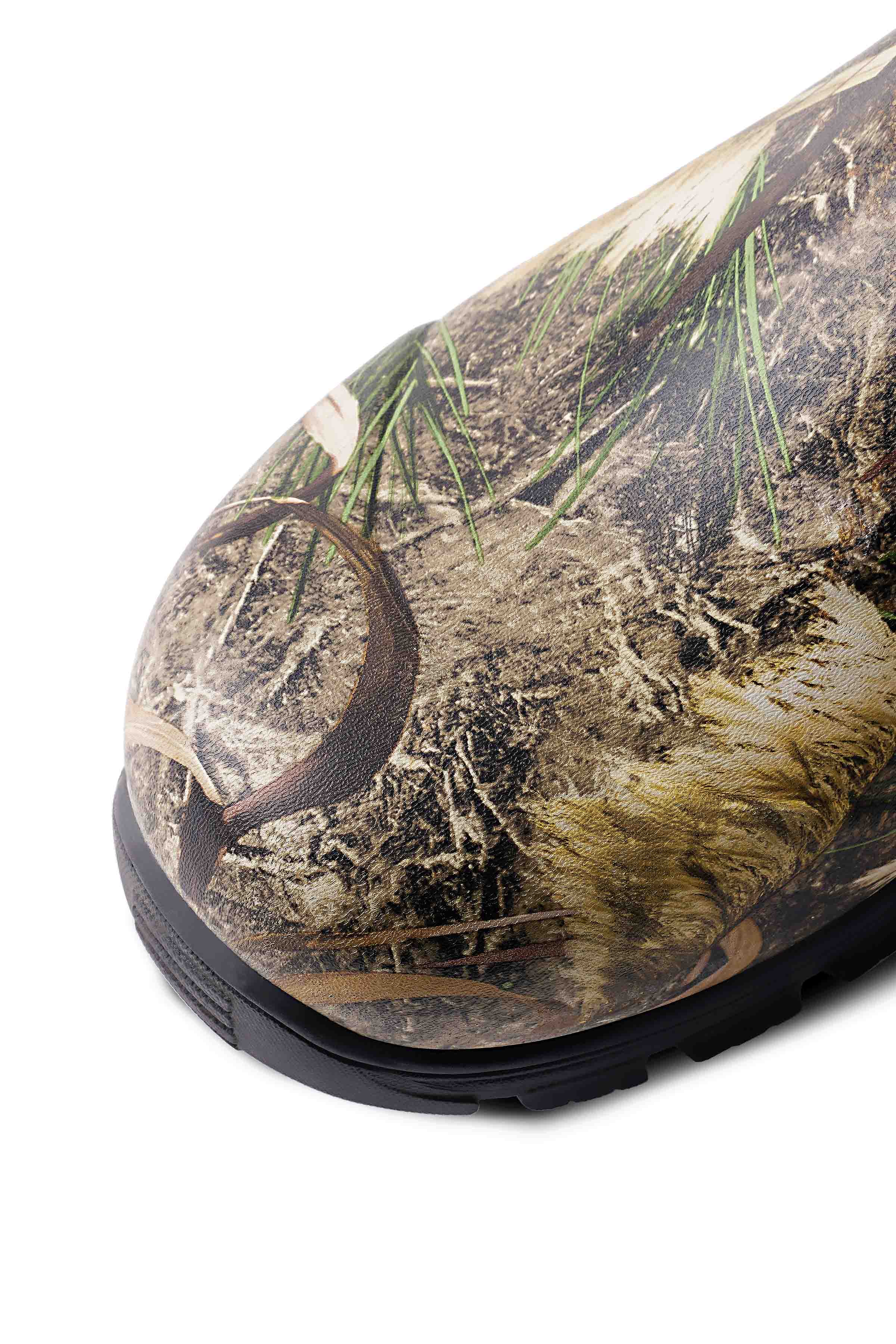 Trudave HuntGuard Series Men's Rain Boots – Waterproof Ankle Rubber Work Boots for Garden & Outdoor