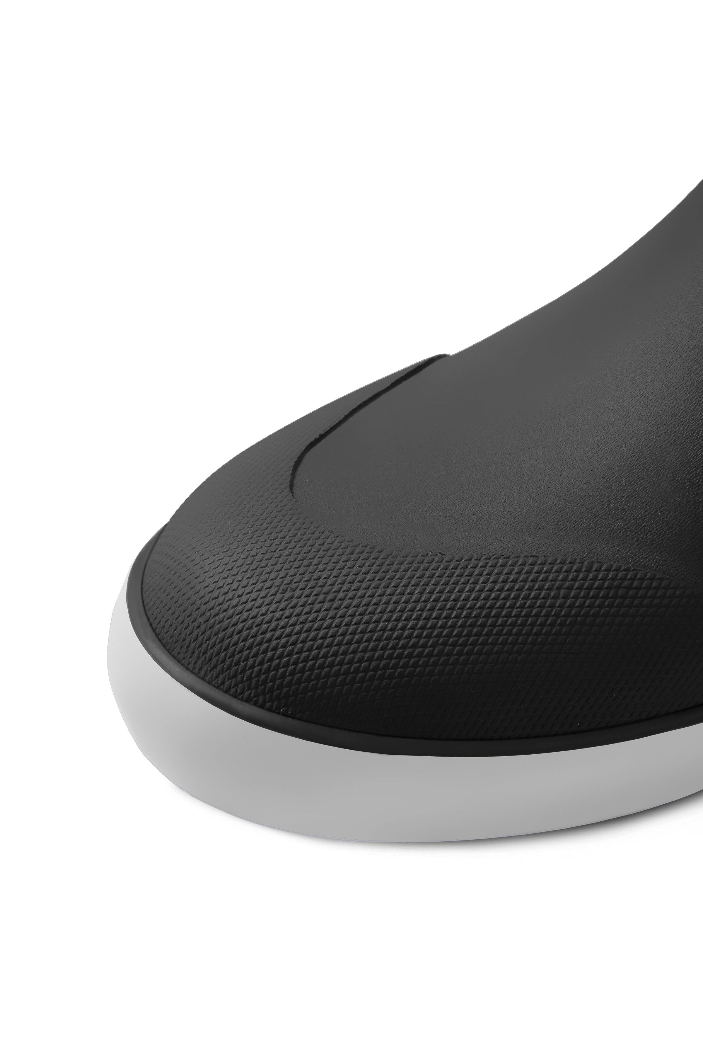 Trudave Seafarer Lite Series Men's Waterproof Slip-On Ankle Deck Boots – Insulated Rubber Fishing Boots