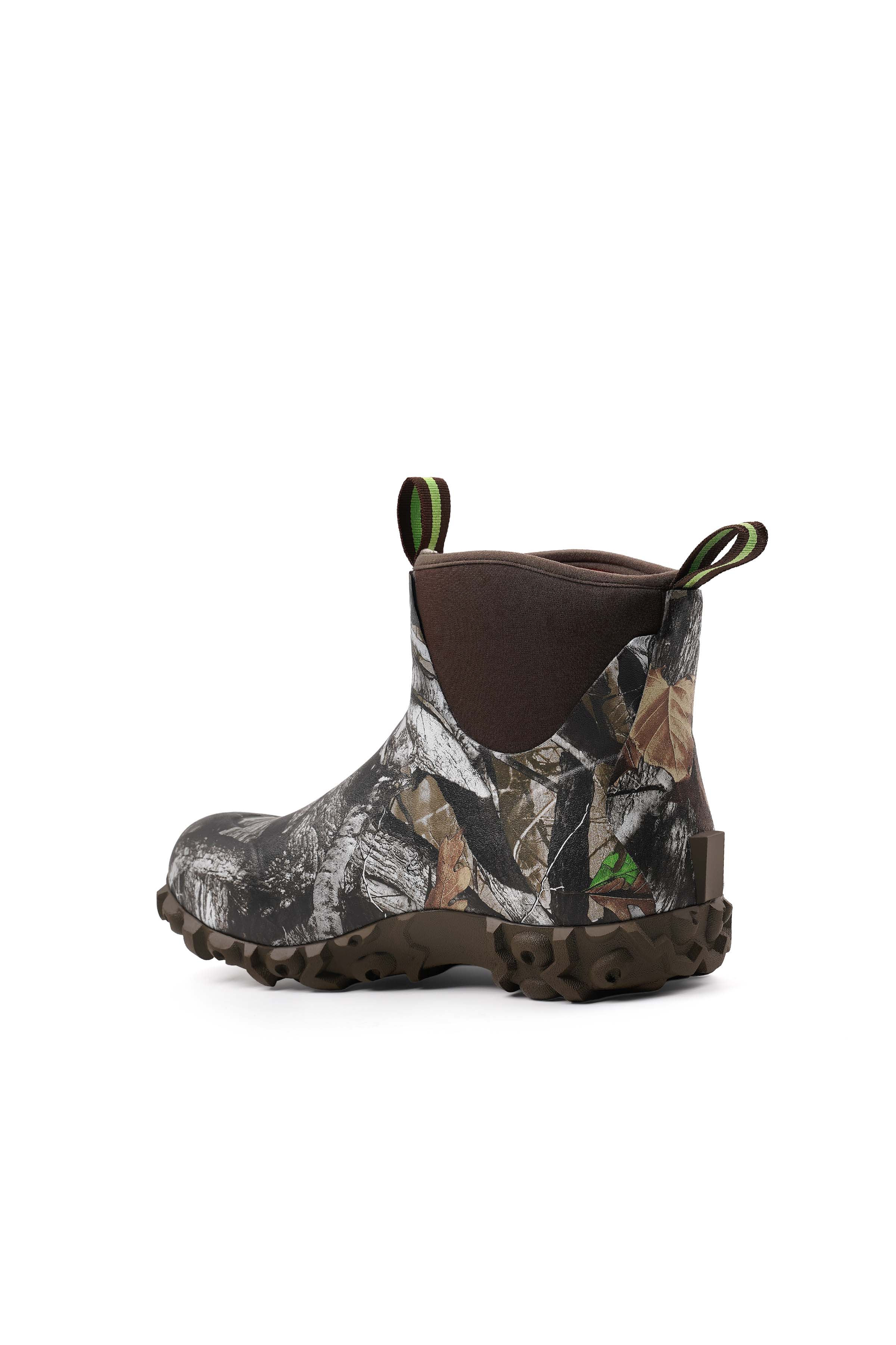 Trudave Men's Ankle Rubber Boots with Steel Shank