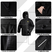 Trudave Waterproof Rain Suits for Men