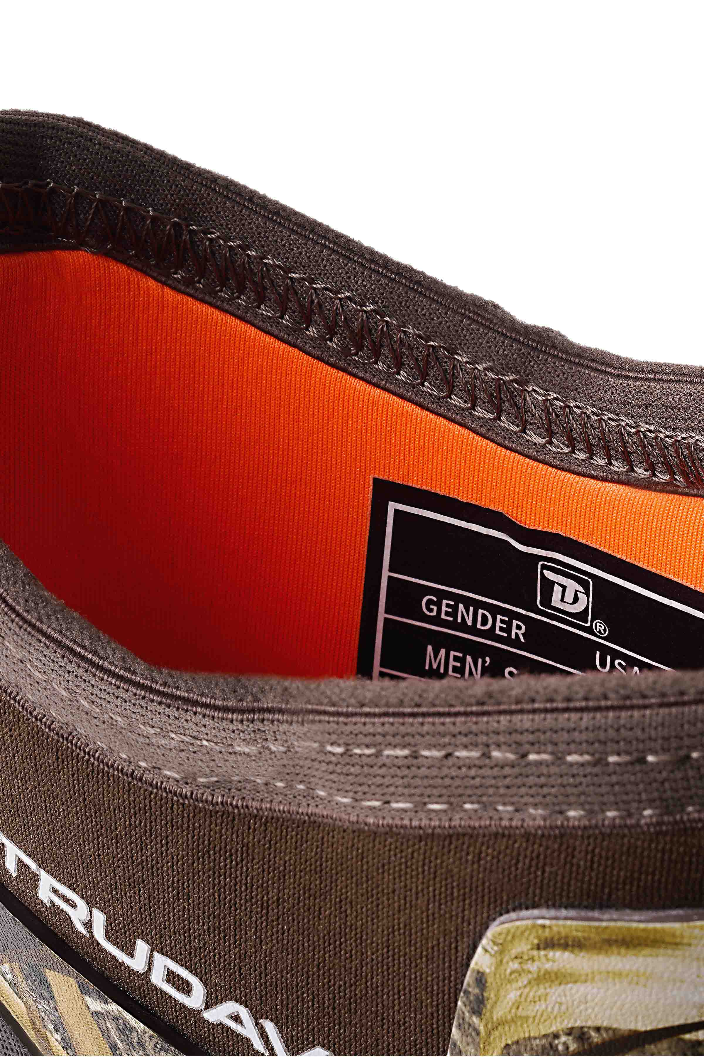 Trudave HuntGuard Series Men's Rain Boots – Waterproof Ankle Rubber Work Boots for Garden & Outdoor