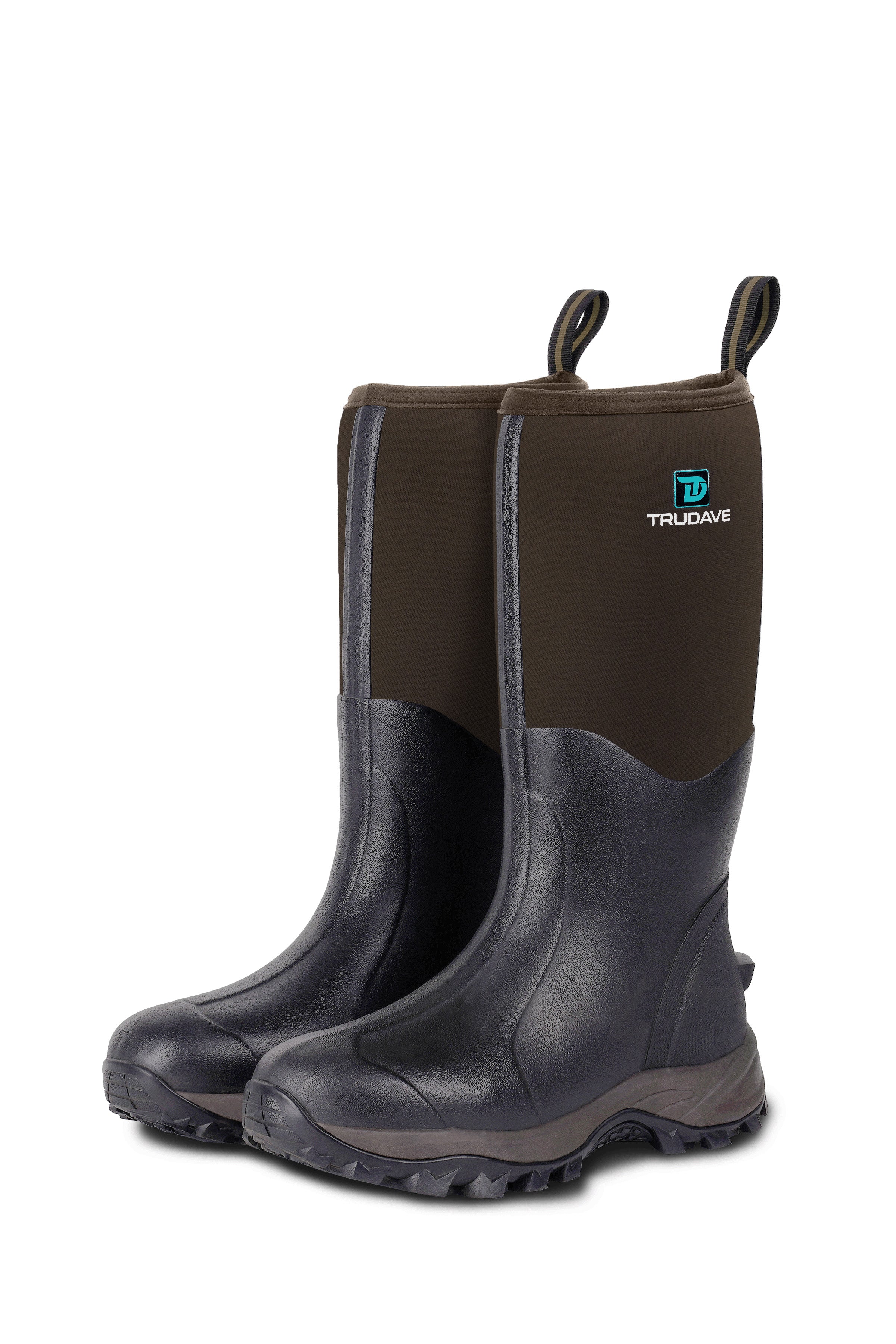 Trudave TrailMist Series Rubber Boots  – Waterproof 6mm Neoprene muck Boots