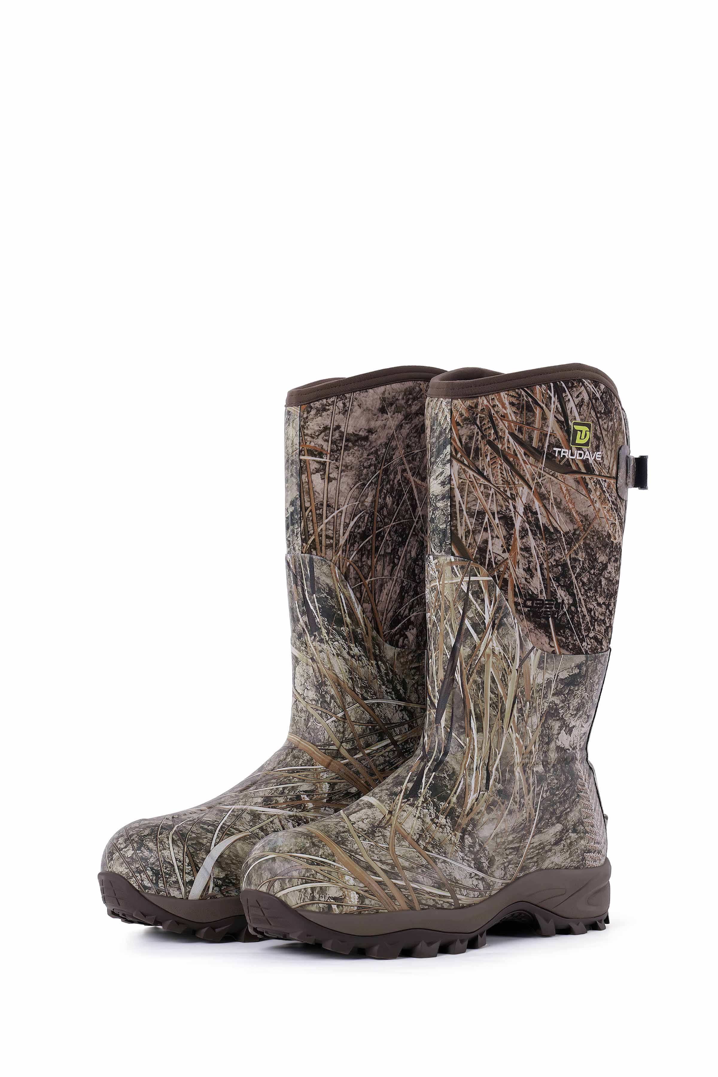 Trudave Men's Tall Waterproof Insulated Hunting Boots – TrailGuard Series