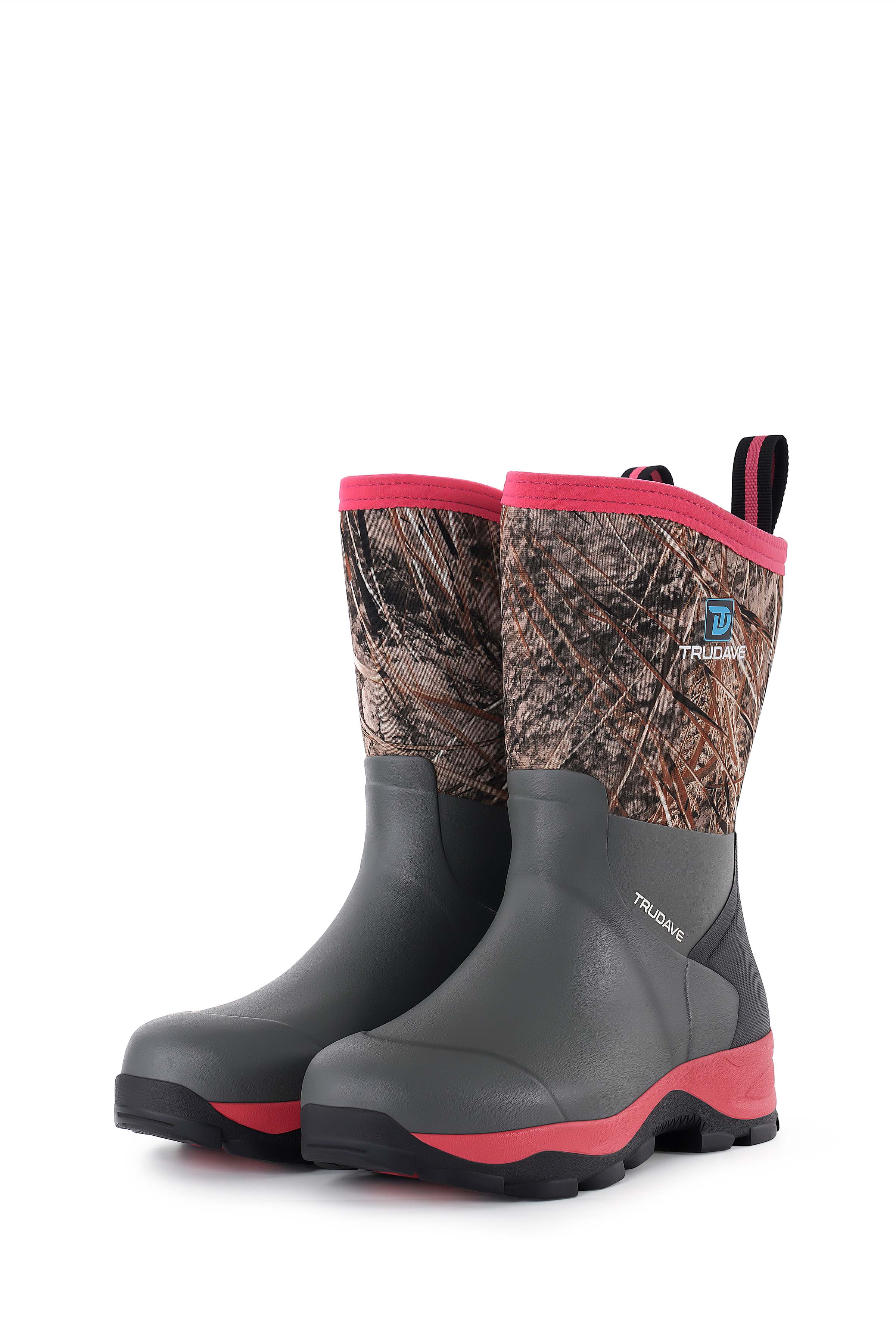 Trudave Women's Mid-Calf Waterproof Garden Boots – MudGuard Series