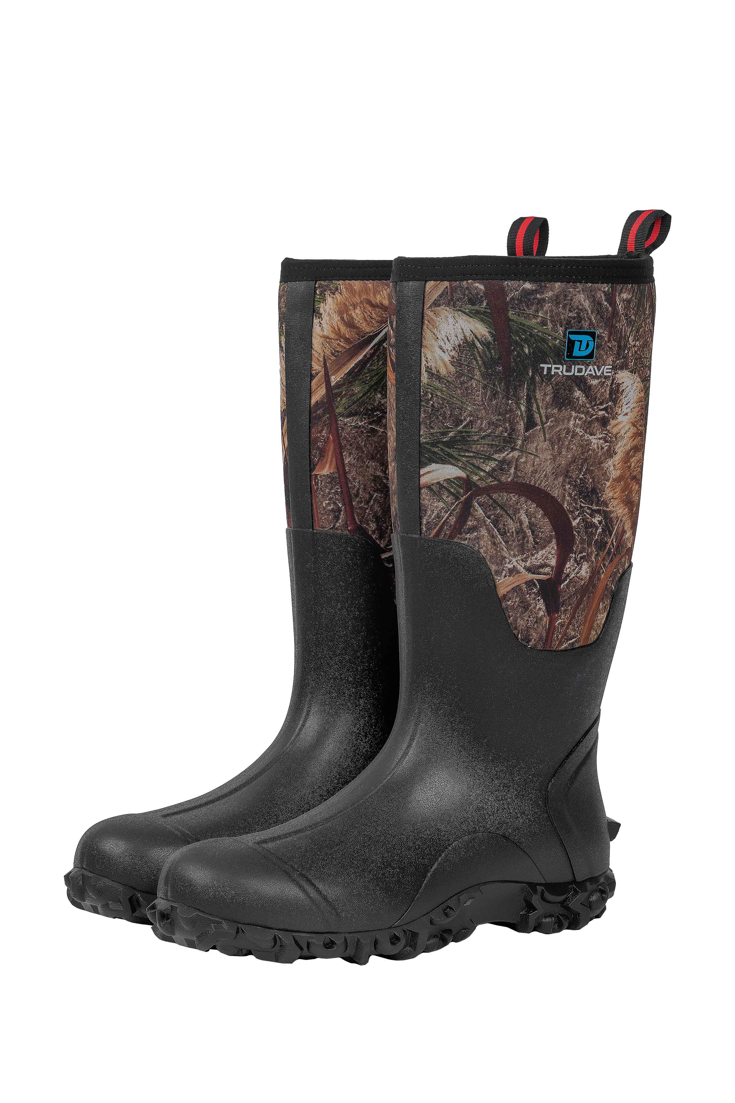 Trudave Tall Waterproof Rubber Work Boots – DryFlow Series