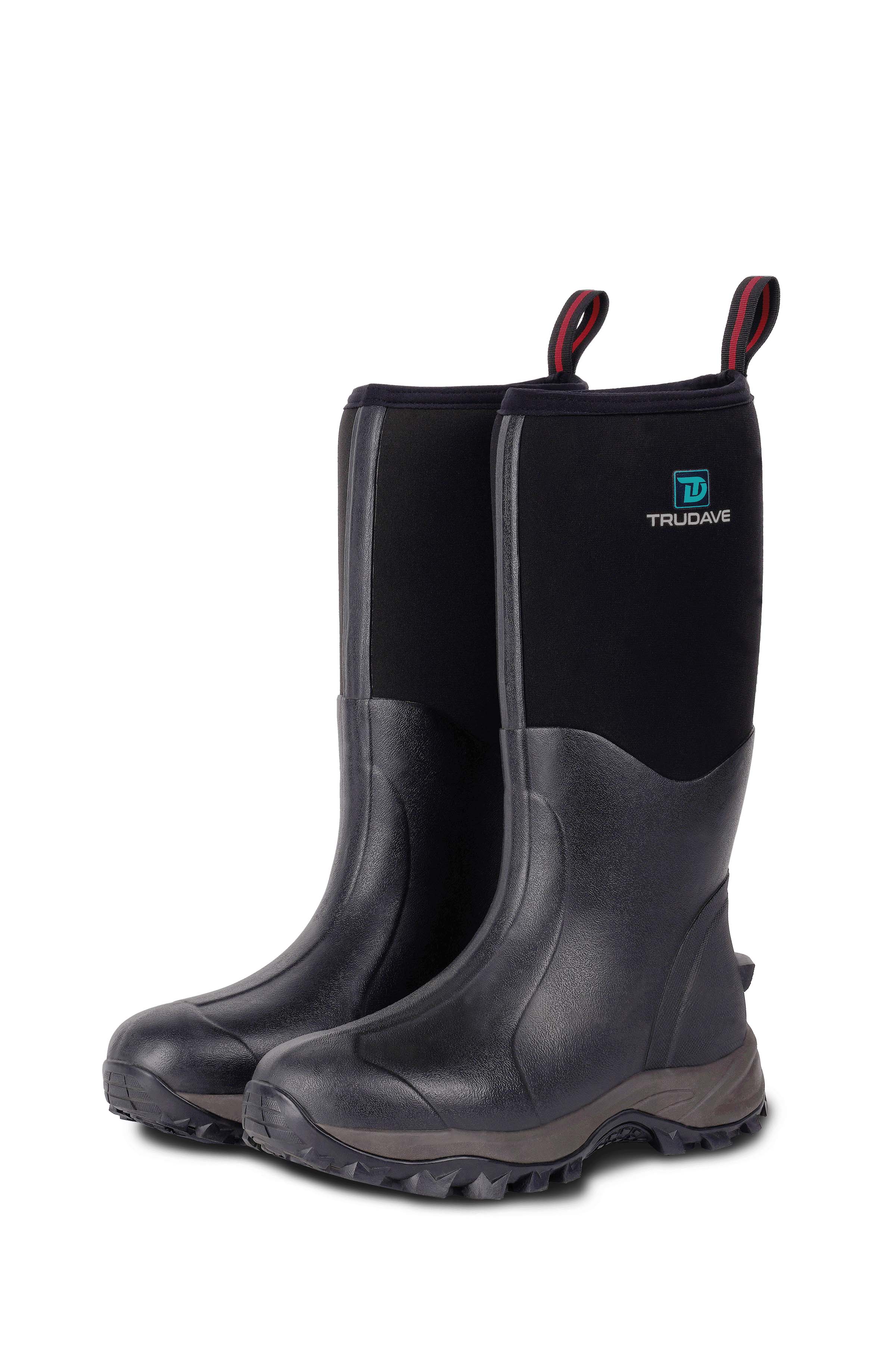 Trudave TrailMist Series Rubber Boots  – Waterproof 6mm Neoprene muck Boots