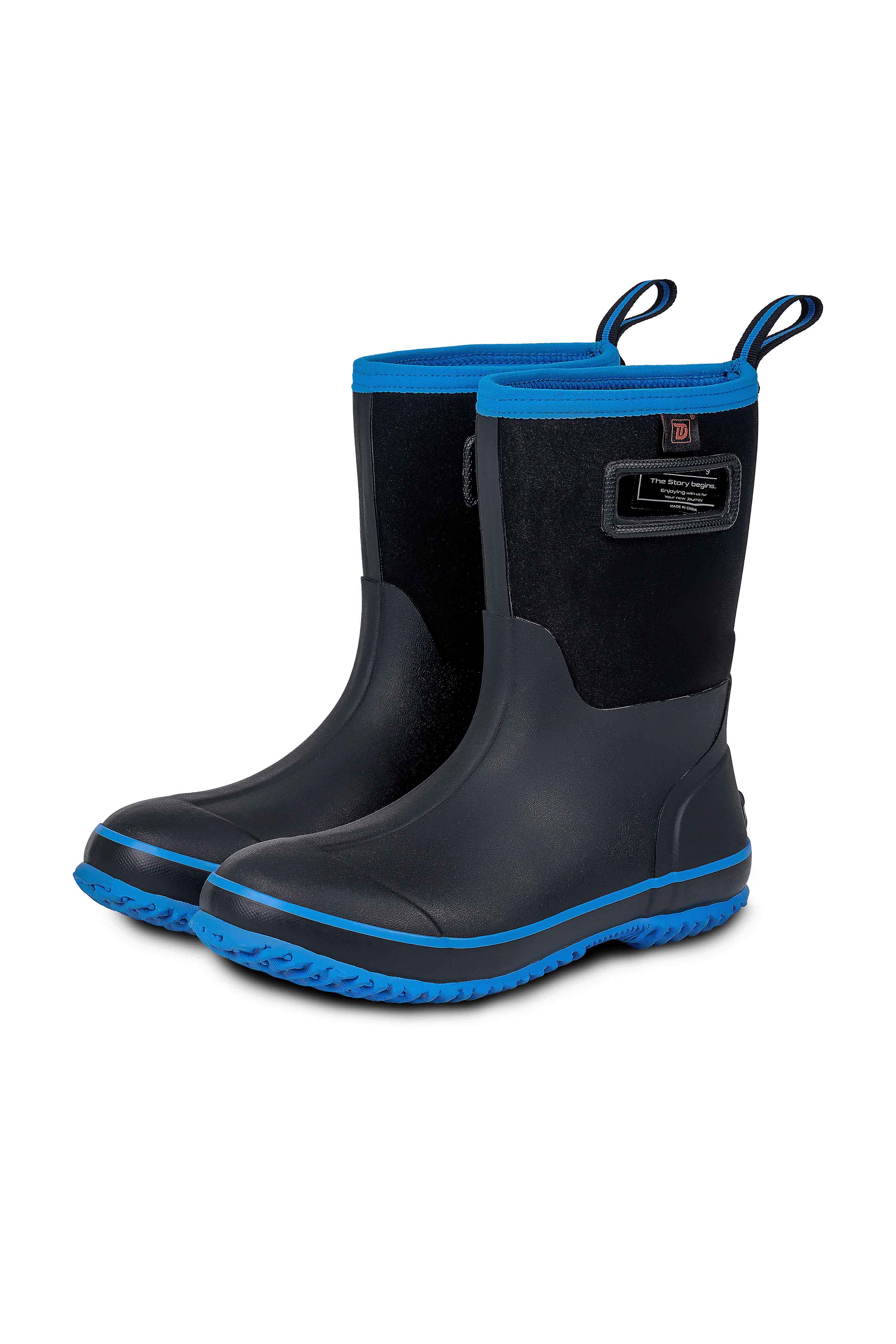 Trudave MudFlex Series Men's Waterproof Rain, Garden & Farm Boots