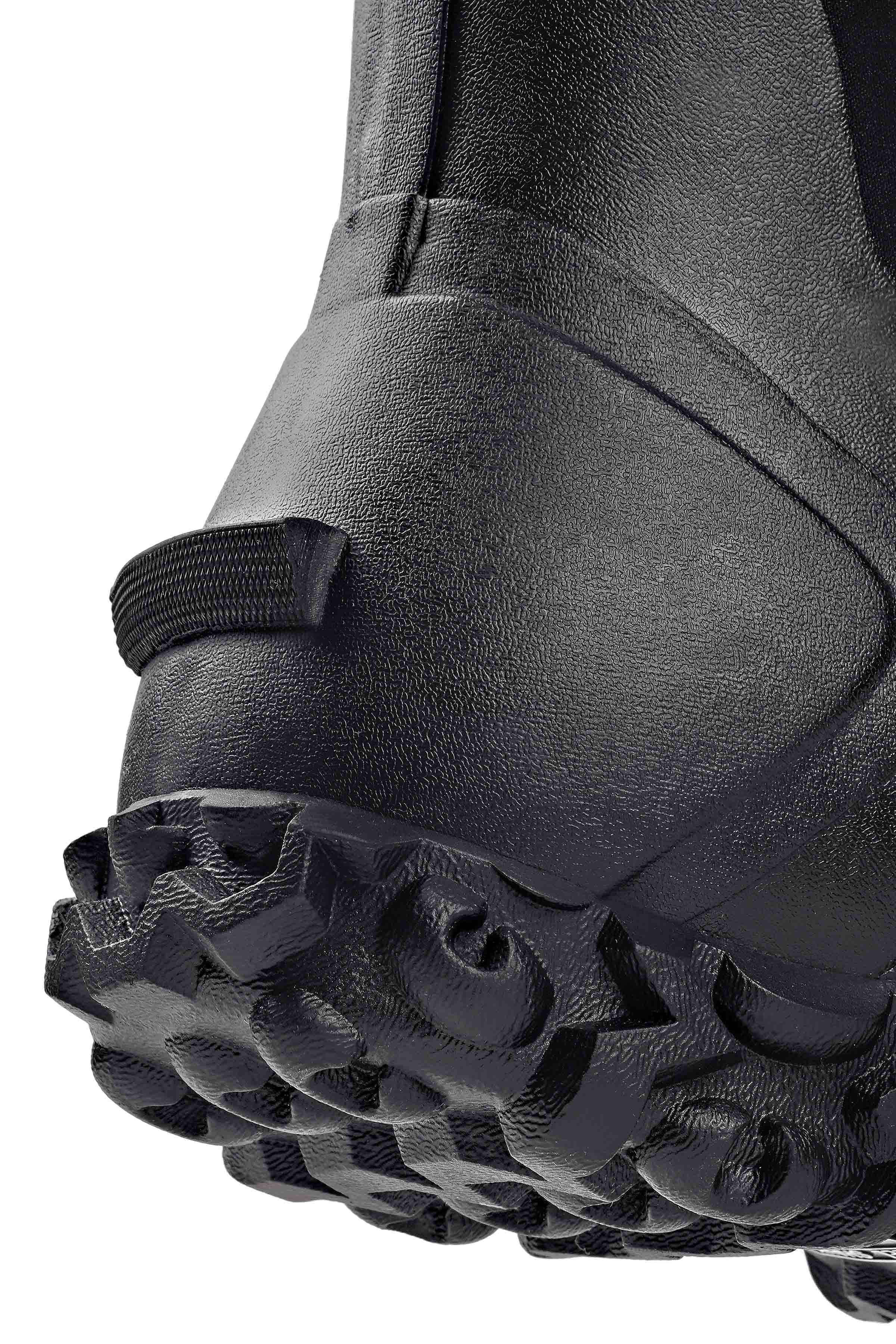 Trudave AquaGrip Series Men's Waterproof Garden, Farm & Rain Boots – Mid-Calf Rubber Work Boots