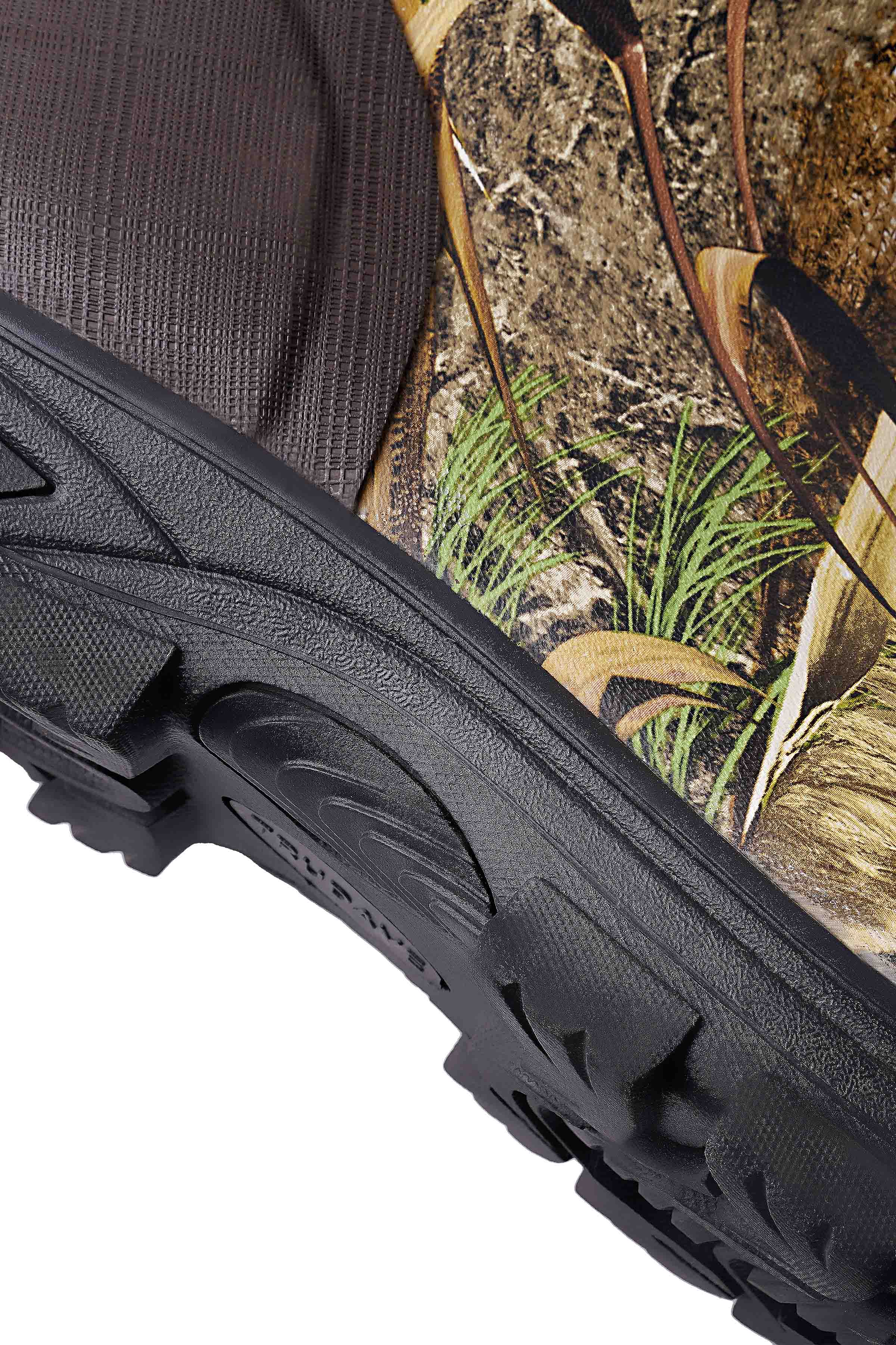 Trudave HuntGuard Series Men's Rain Boots – Waterproof Ankle Rubber Work Boots for Garden & Outdoor