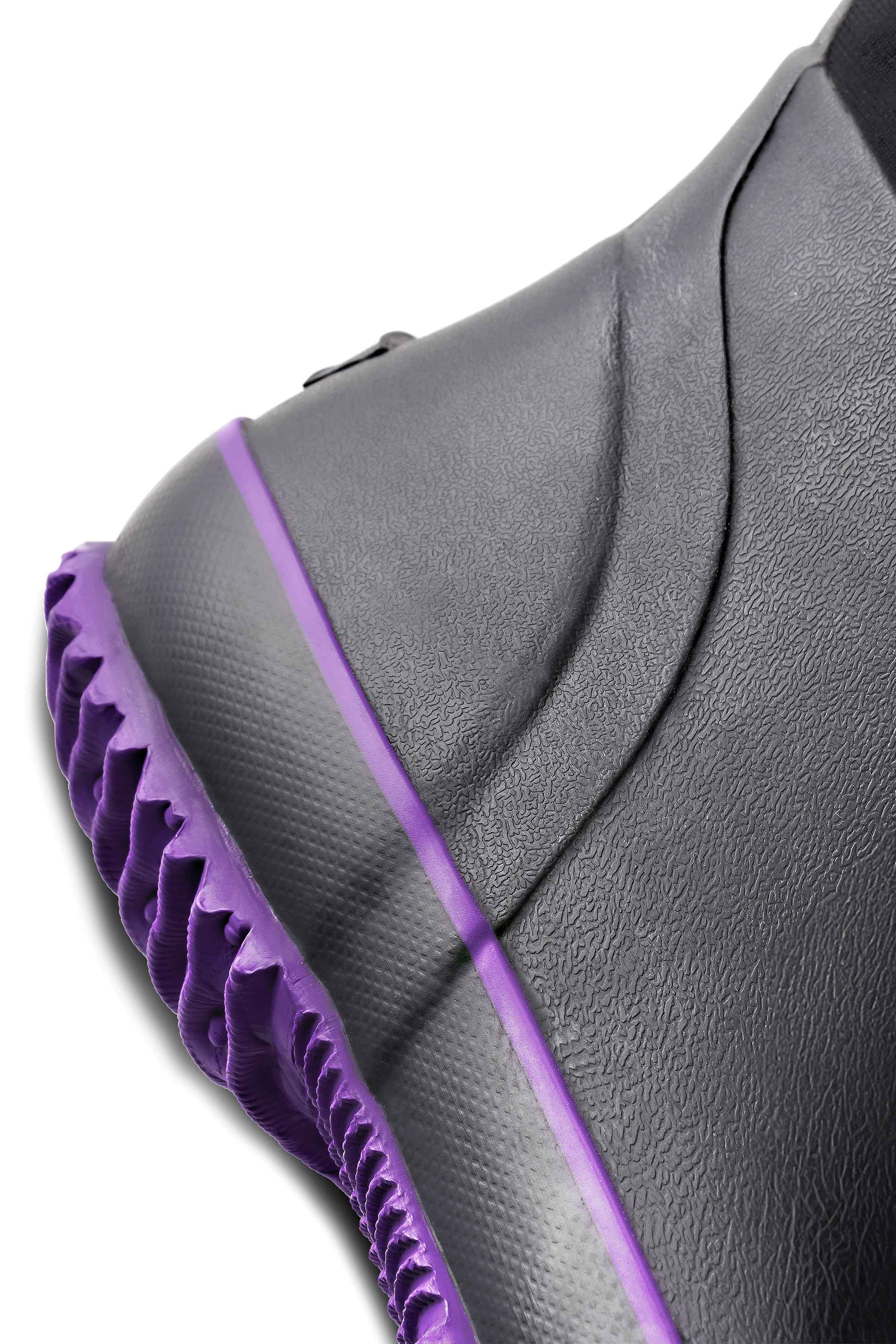 Trudave BloomBoot Series Women's Waterproof Neoprene Garden Rain Boots – Mid-Calf Rubber Design