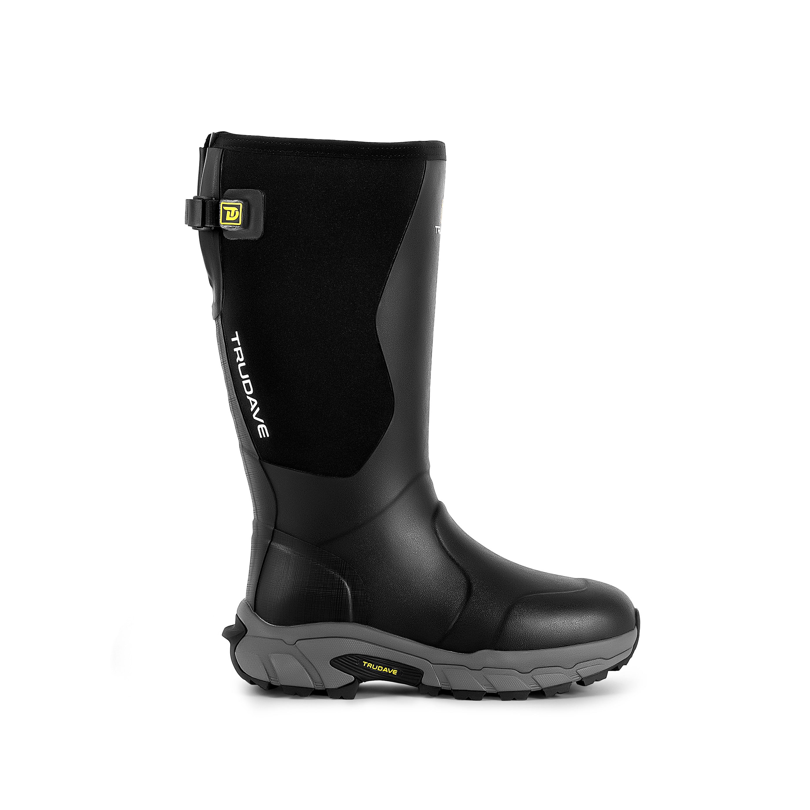 Trudave Men's Waterproof Snake-Resistant Hunting Boots with Steel Shank