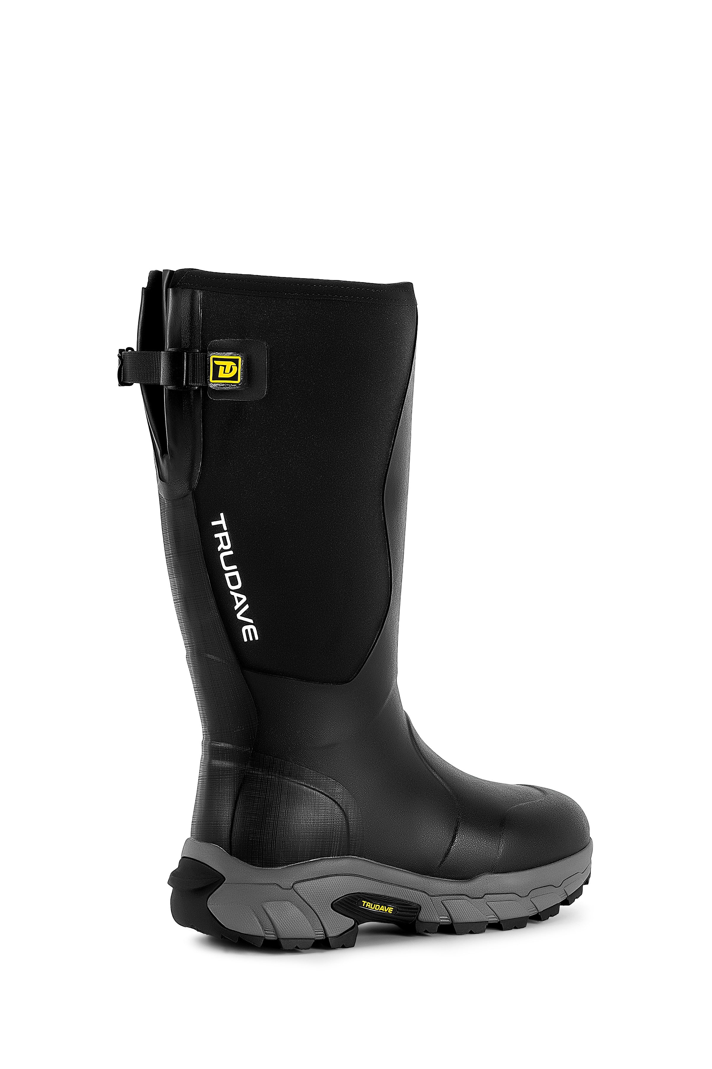 Trudave Men's Waterproof Snake-Resistant Hunting Boots with Steel Shank