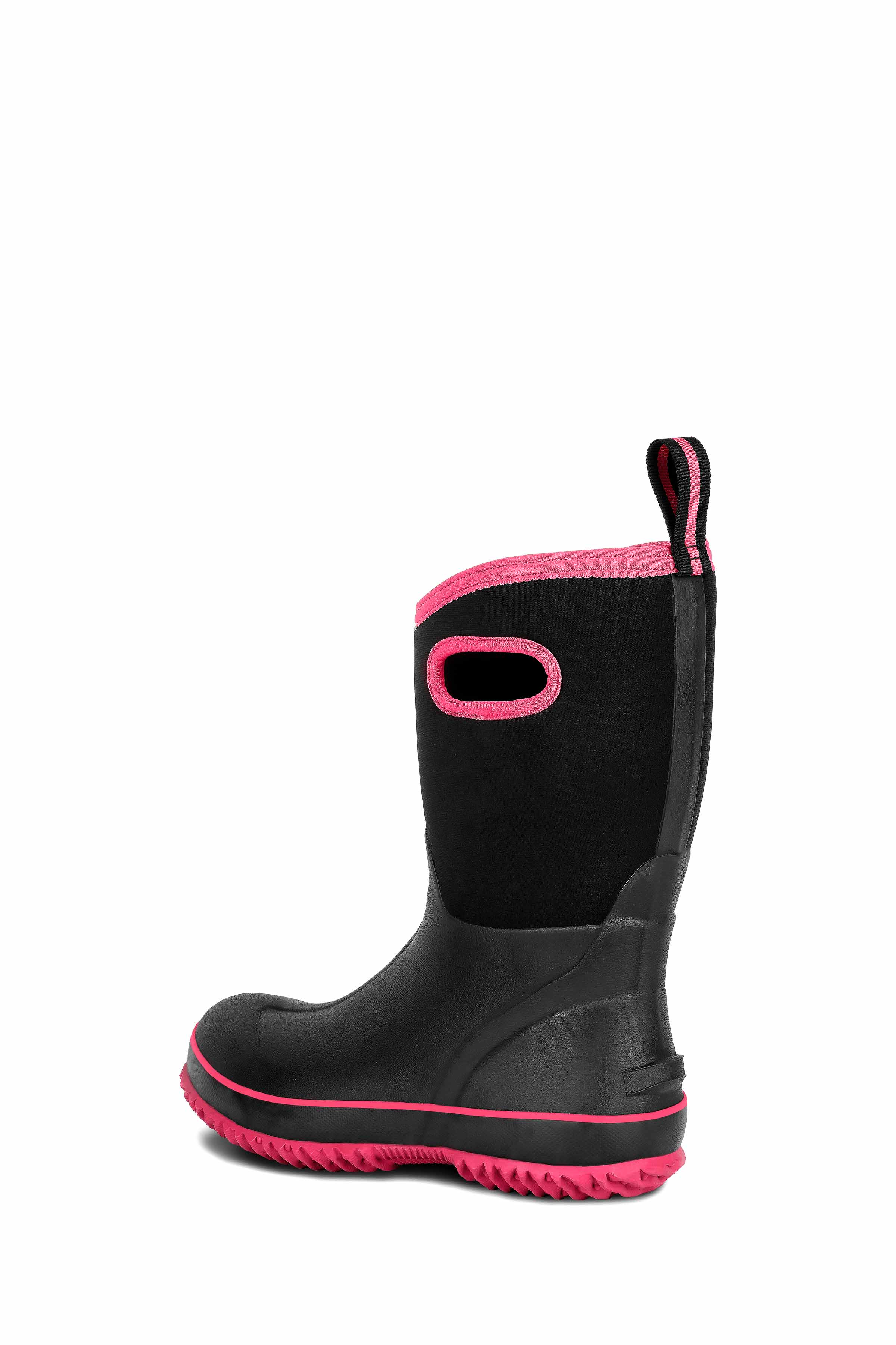 Trudave BloomBoot Series Women's Waterproof Neoprene Garden Rain Boots – Mid-Calf Rubber Design