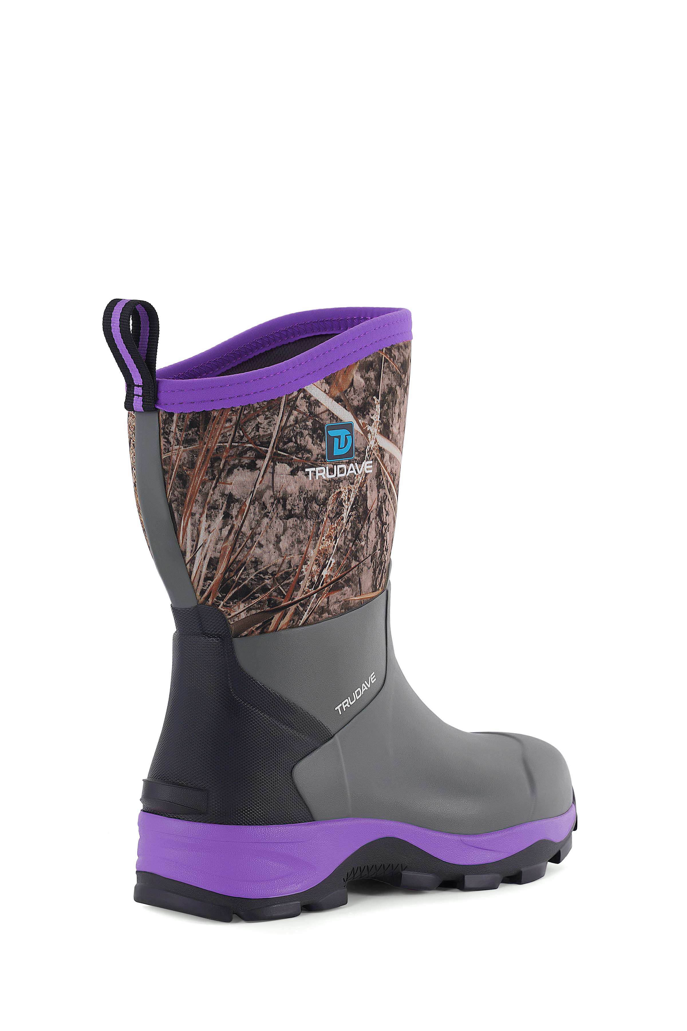 Trudave Women's Mid-Calf Waterproof Garden Boots – MudGuard Series