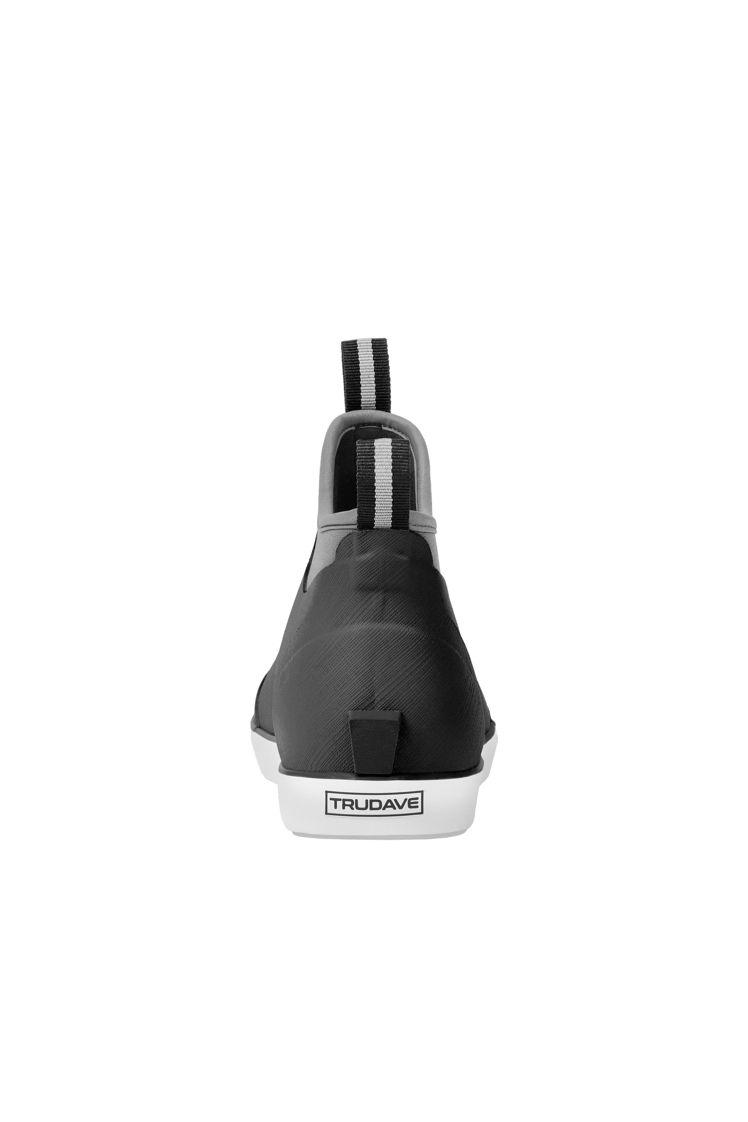 Trudave Seafarer Lite Series Men's Waterproof Slip-On Ankle Deck Boots – Insulated Rubber Fishing Boots