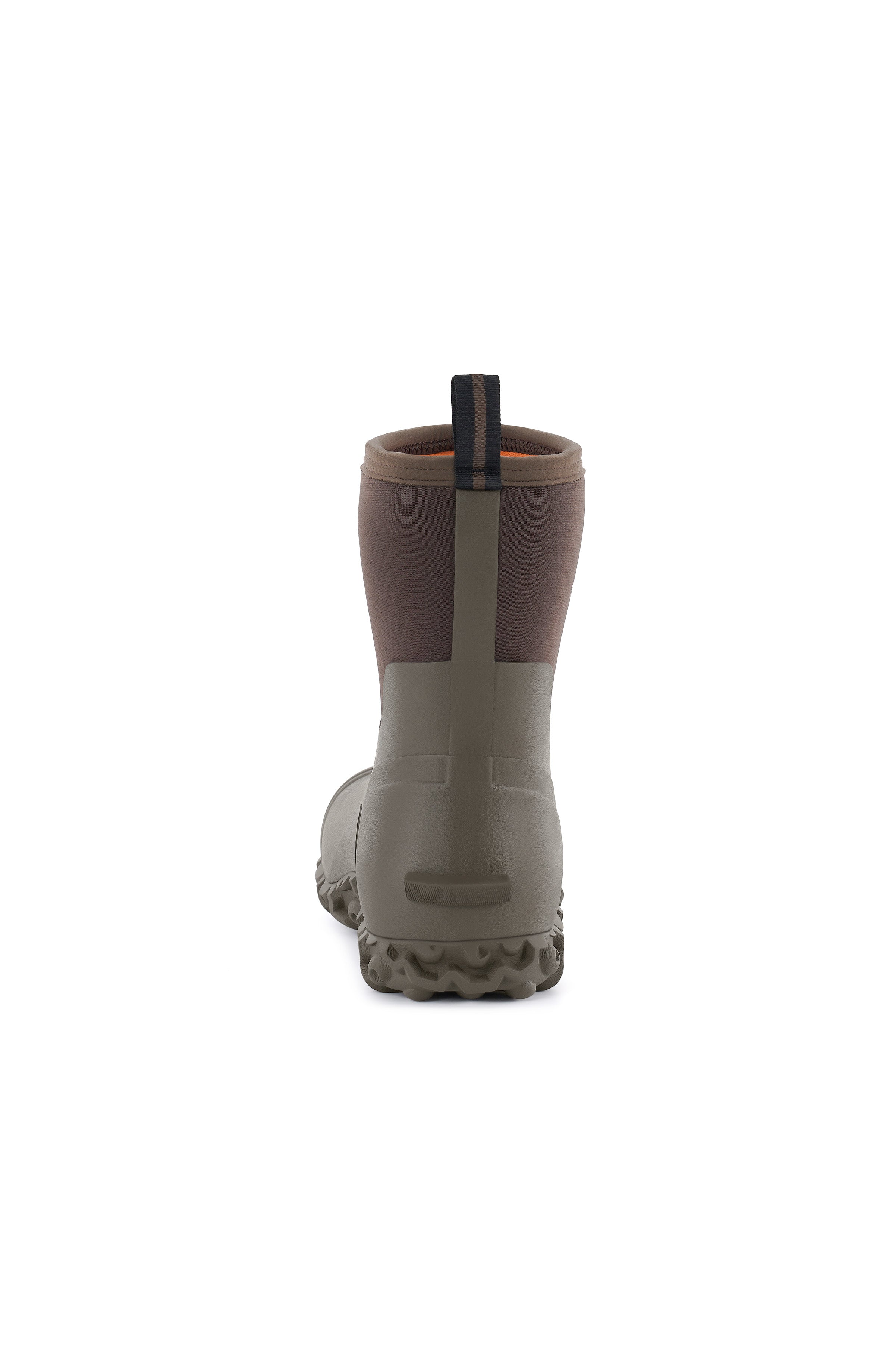 Trudave AquaGrip Series Men's Waterproof Garden, Farm & Rain Boots – Mid-Calf Rubber Work Boots