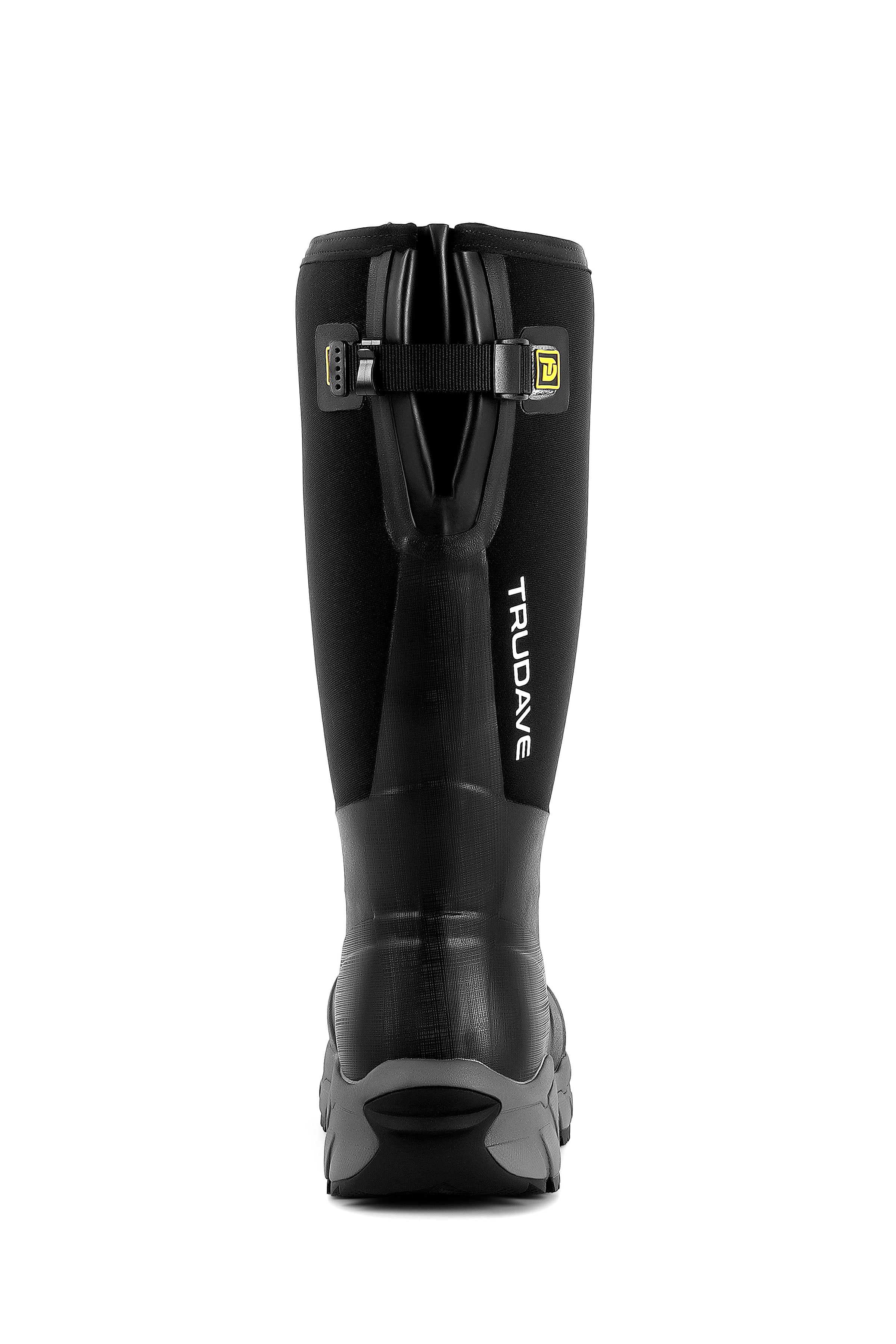 Trudave Men's Waterproof Snake-Resistant Hunting Boots with Steel Shank