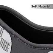 Trudave 6.7" Waterproof Rubber Deck Boots - White Check