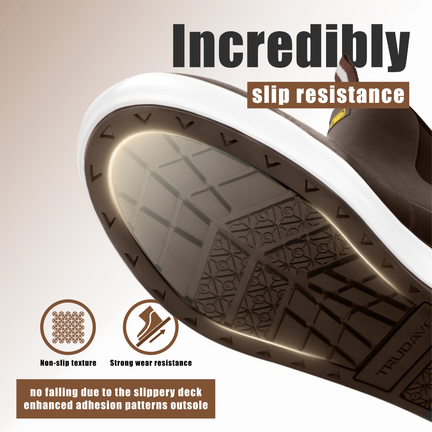 Trudave 6.7" Waterproof Rubber Deck Boots - Marsh Brown