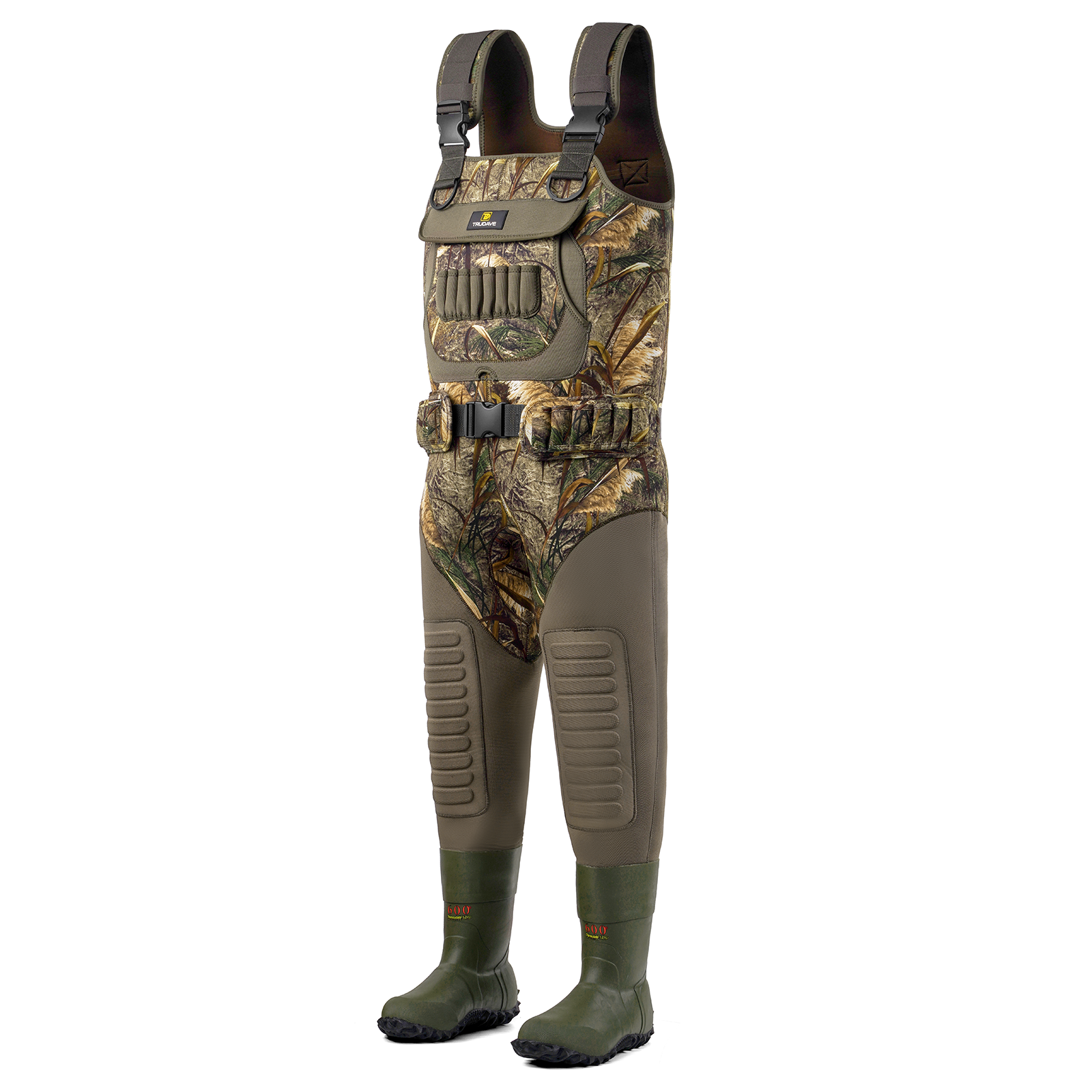 Trudave Rtrudave Series Men's Waterproof Neoprene Hunting Chest Waders with Boots – Duck Hunting