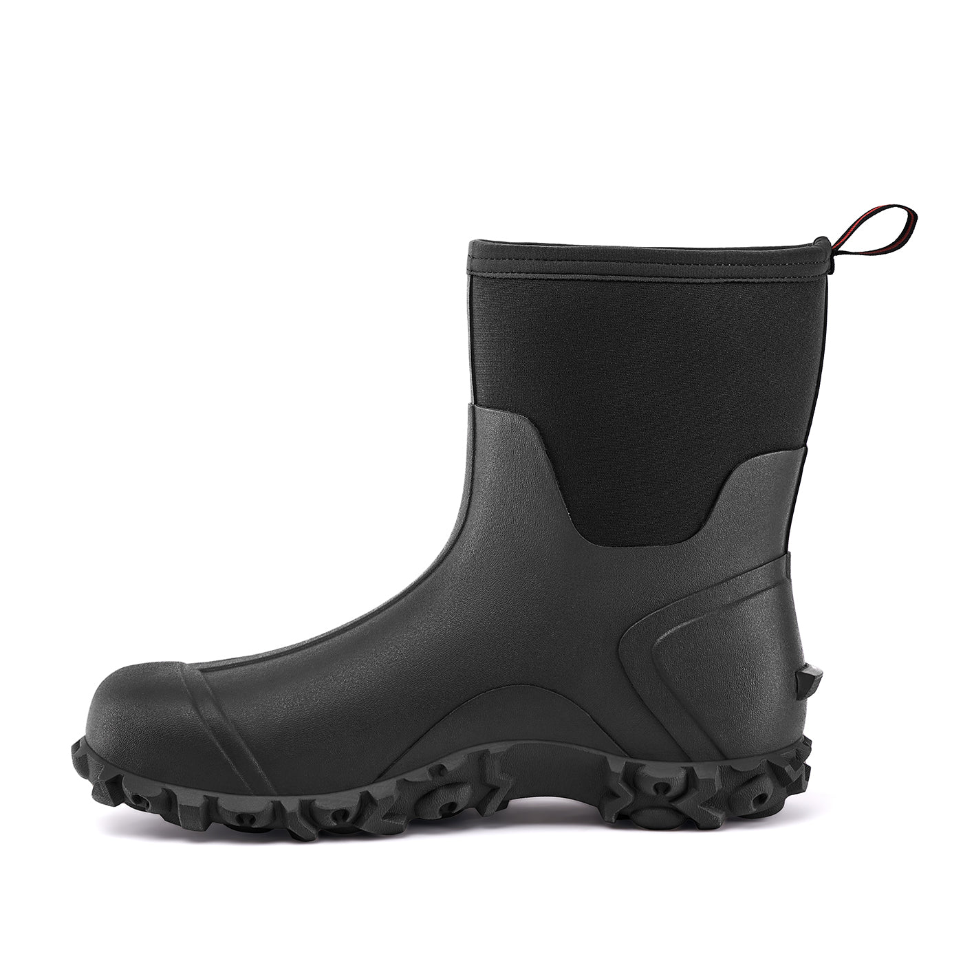 Trudave 6mm Neoprene Insulated Mid Calf Rain Boots with