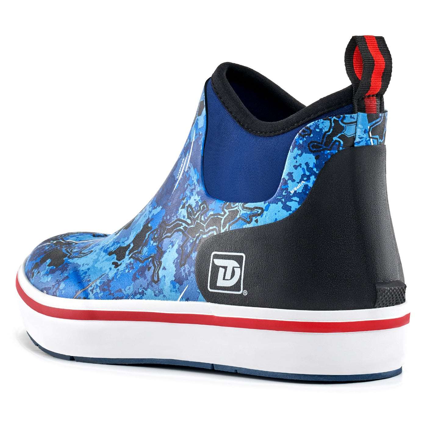 Trudave Blue Camo 5.7 IN Men's Ankle Deck Boots