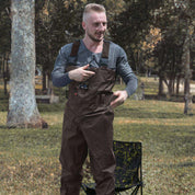 Trudave Bootfoot Waders for Men and Women-Brown