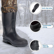 Trudave Real Grass Men's Chest Waders with Boots for Hunting
