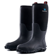 Trudave Rubber Boots for Men with Steel Shank-Black