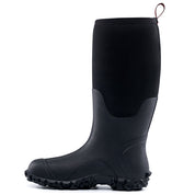 Trudave Rubber Boots for Men with Steel Shank-Black