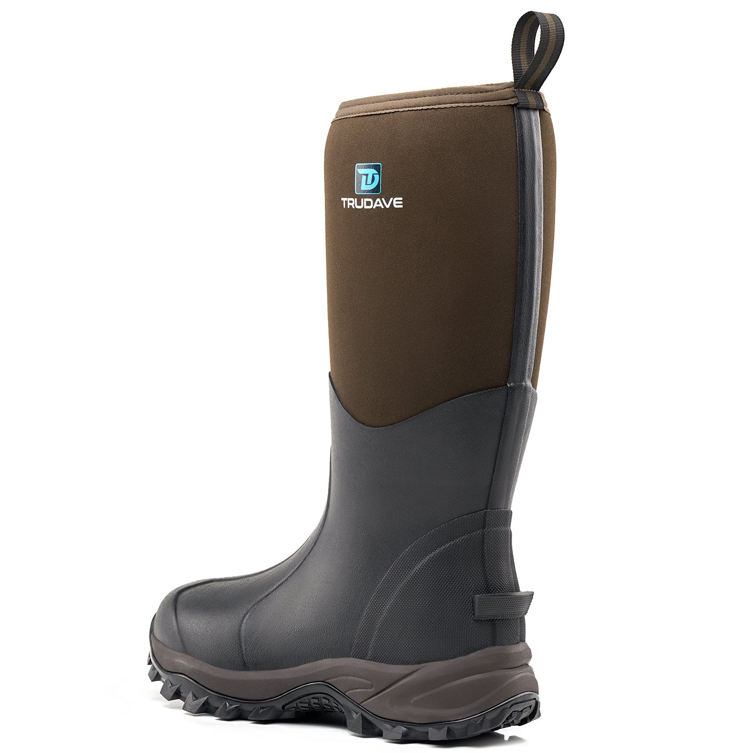 Trudave Rubber Work Boots for Men and Women - Brown