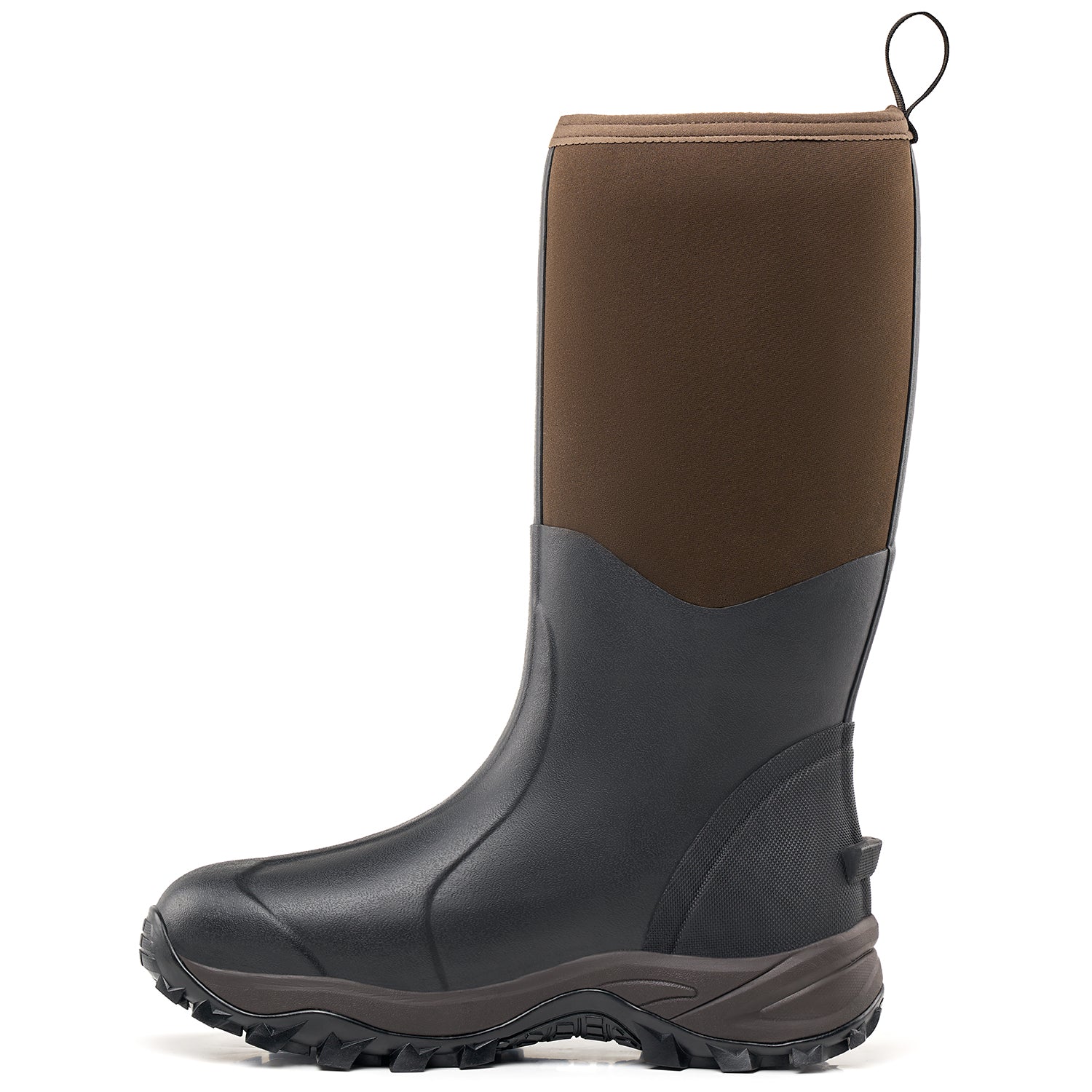 Trudave Rubber Work Boots for Men and Women - Brown