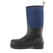 Trudave Men's 6mm Neoprene Anti Slip Rubber Rain Boots for Working & Hunting - Blue